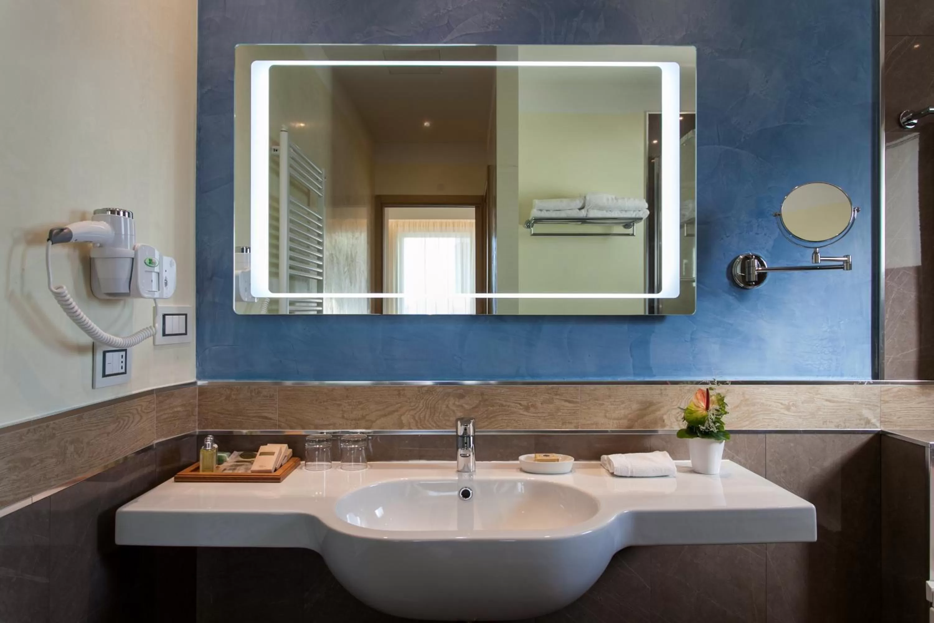 Bathroom in Hotel Imperiale Rimini & SPA