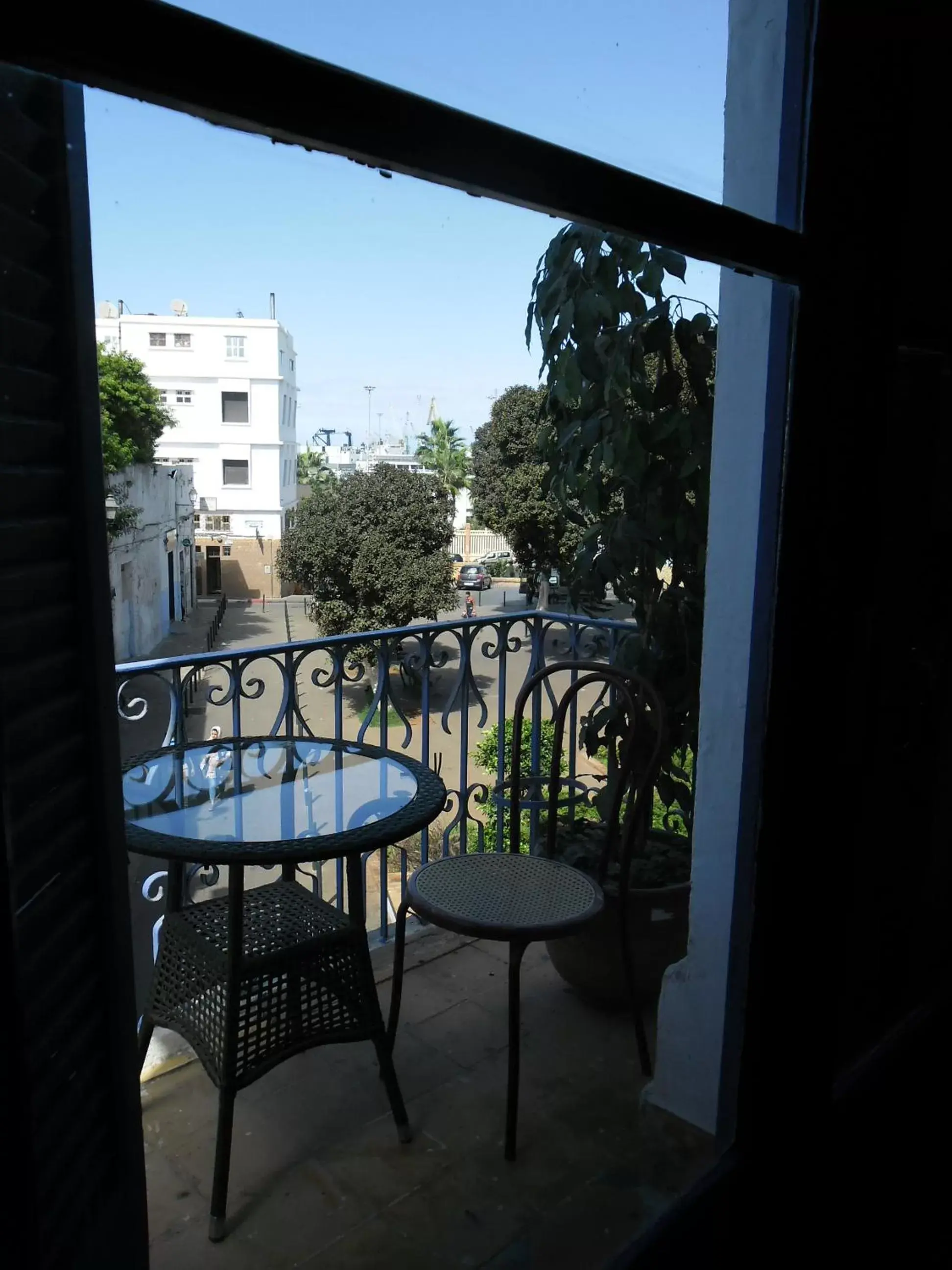 Balcony/Terrace in Hôtel Central