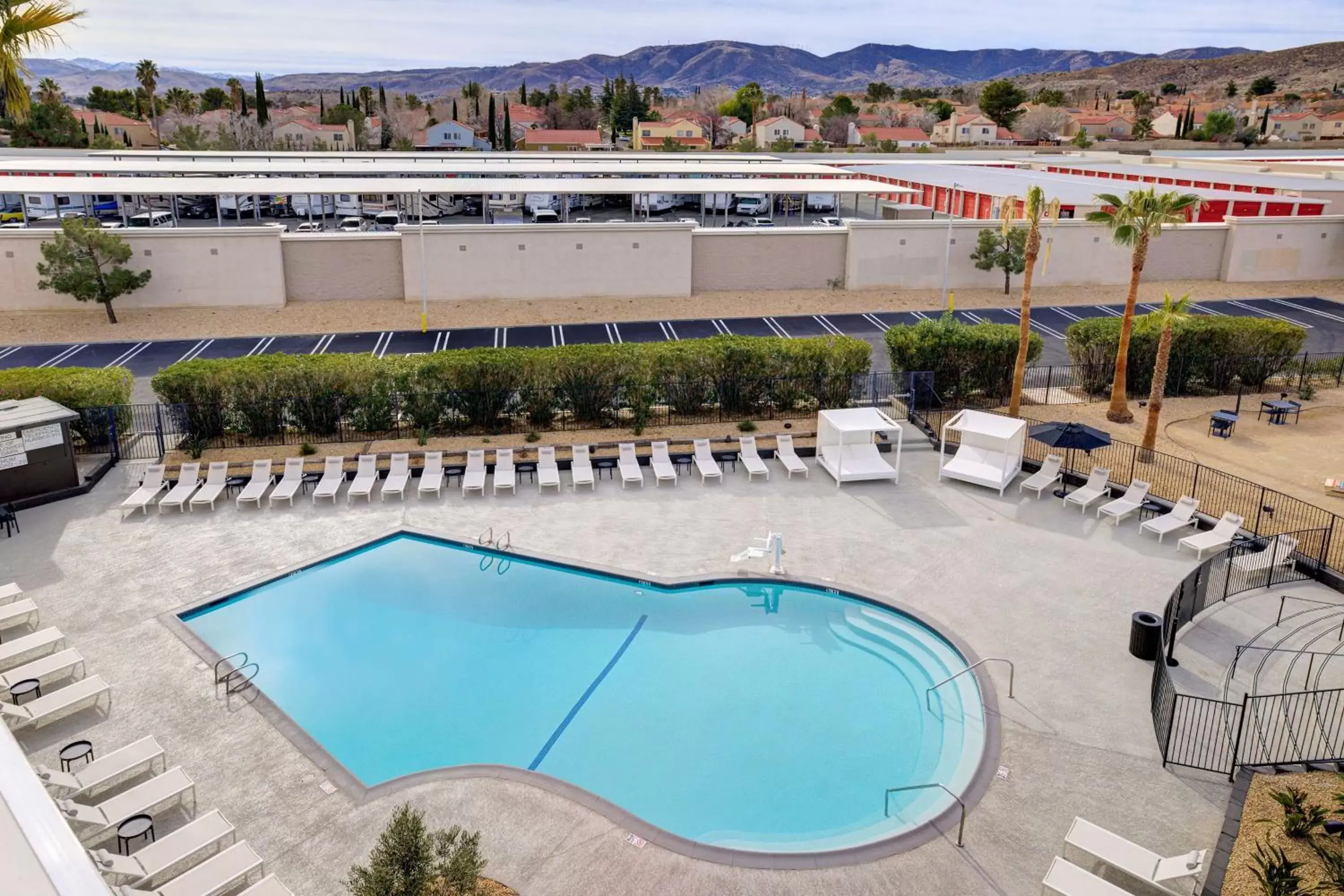 Property building, Pool View in Doubletree By Hilton Palmdale, Ca