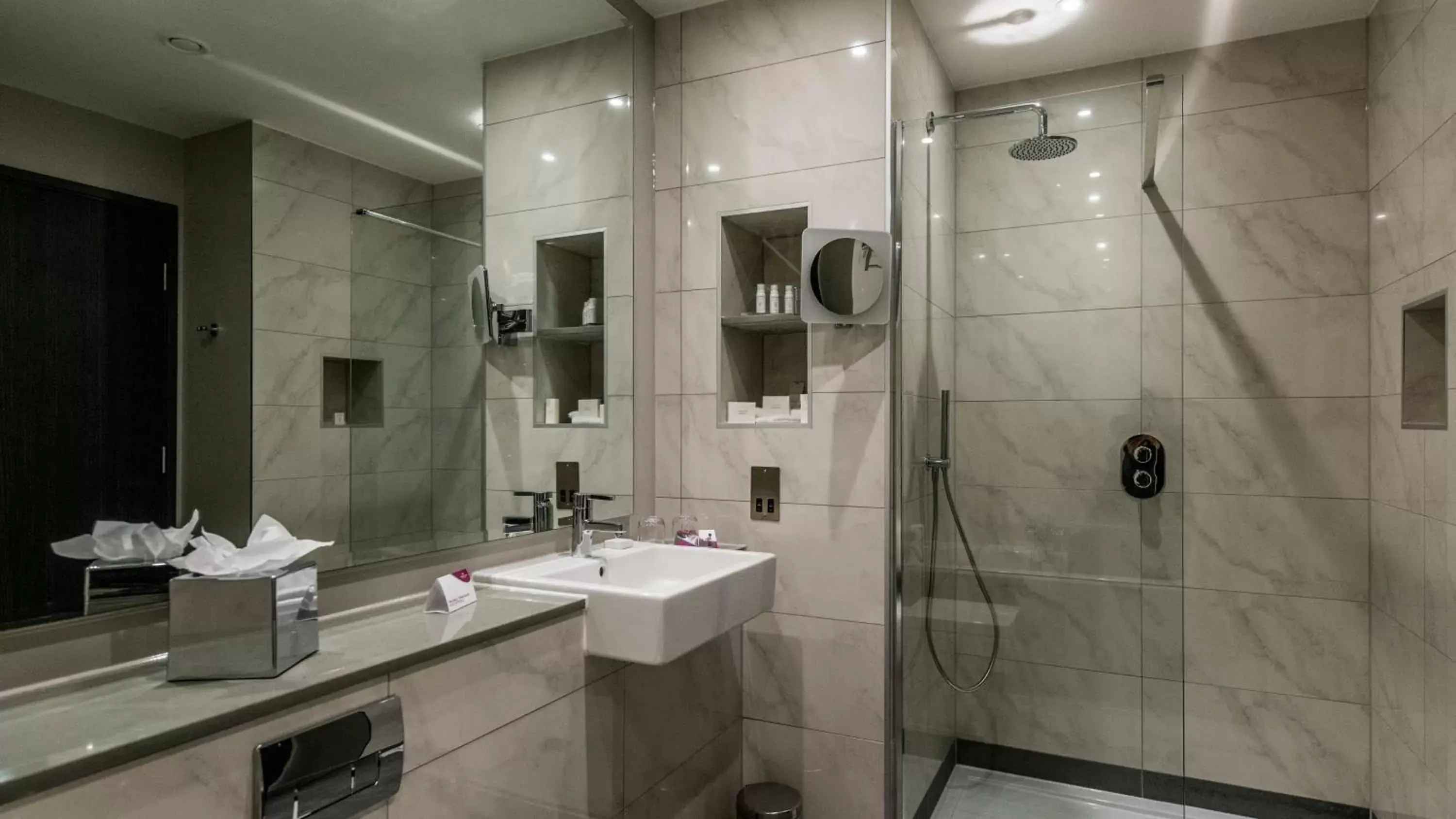 Bathroom in Crowne Plaza Aberdeen Airport, an IHG Hotel