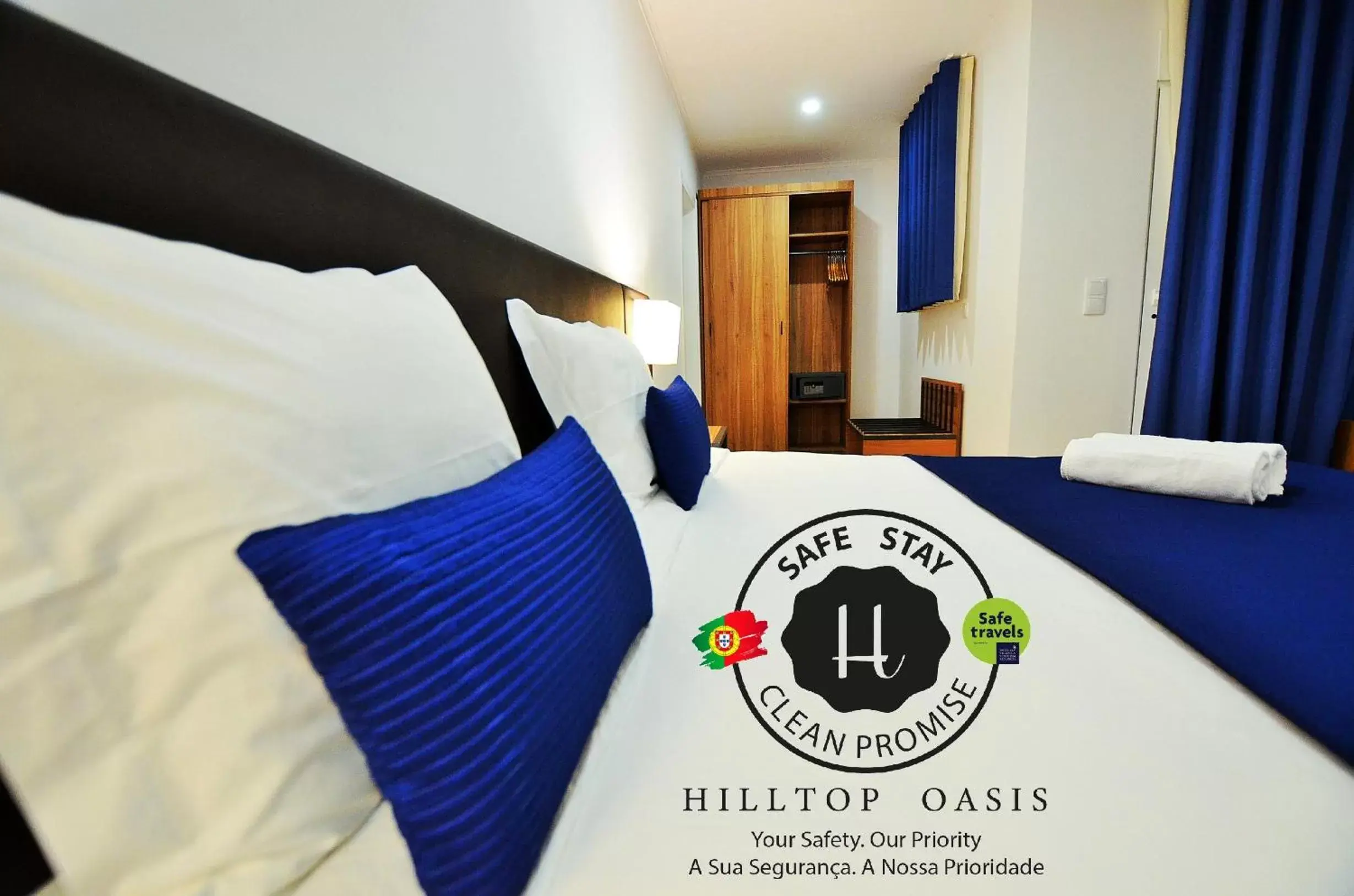 Bed in HILLTOP OASIS Lisboa Oeiras