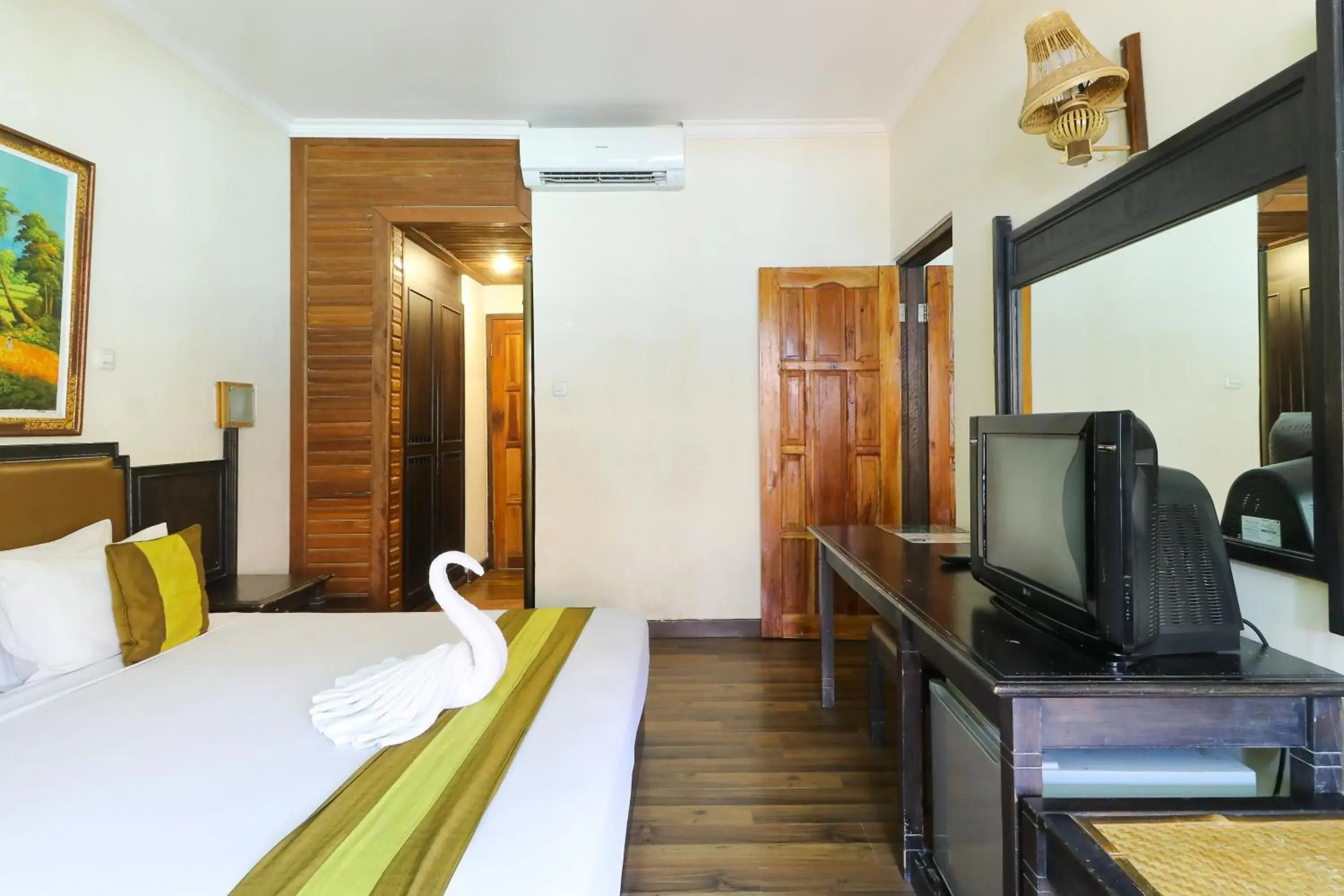 Bedroom, Bed in The Flora Kuta Bali Hotel