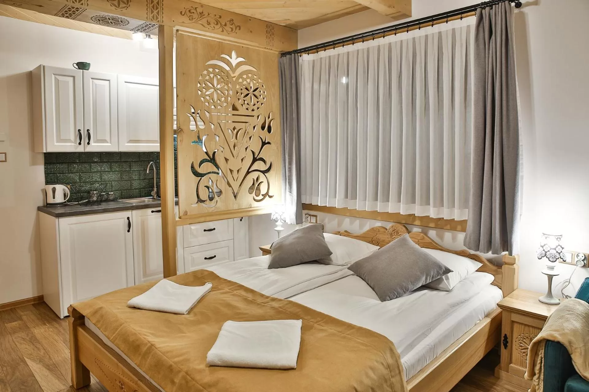 Photo of the whole room, Bed in Górskie Wspomnienie