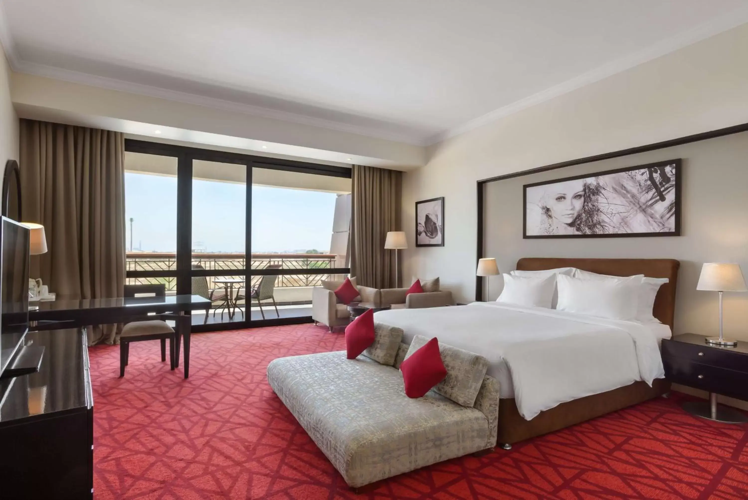 Bedroom in Radisson Blu Hotel Alexandria