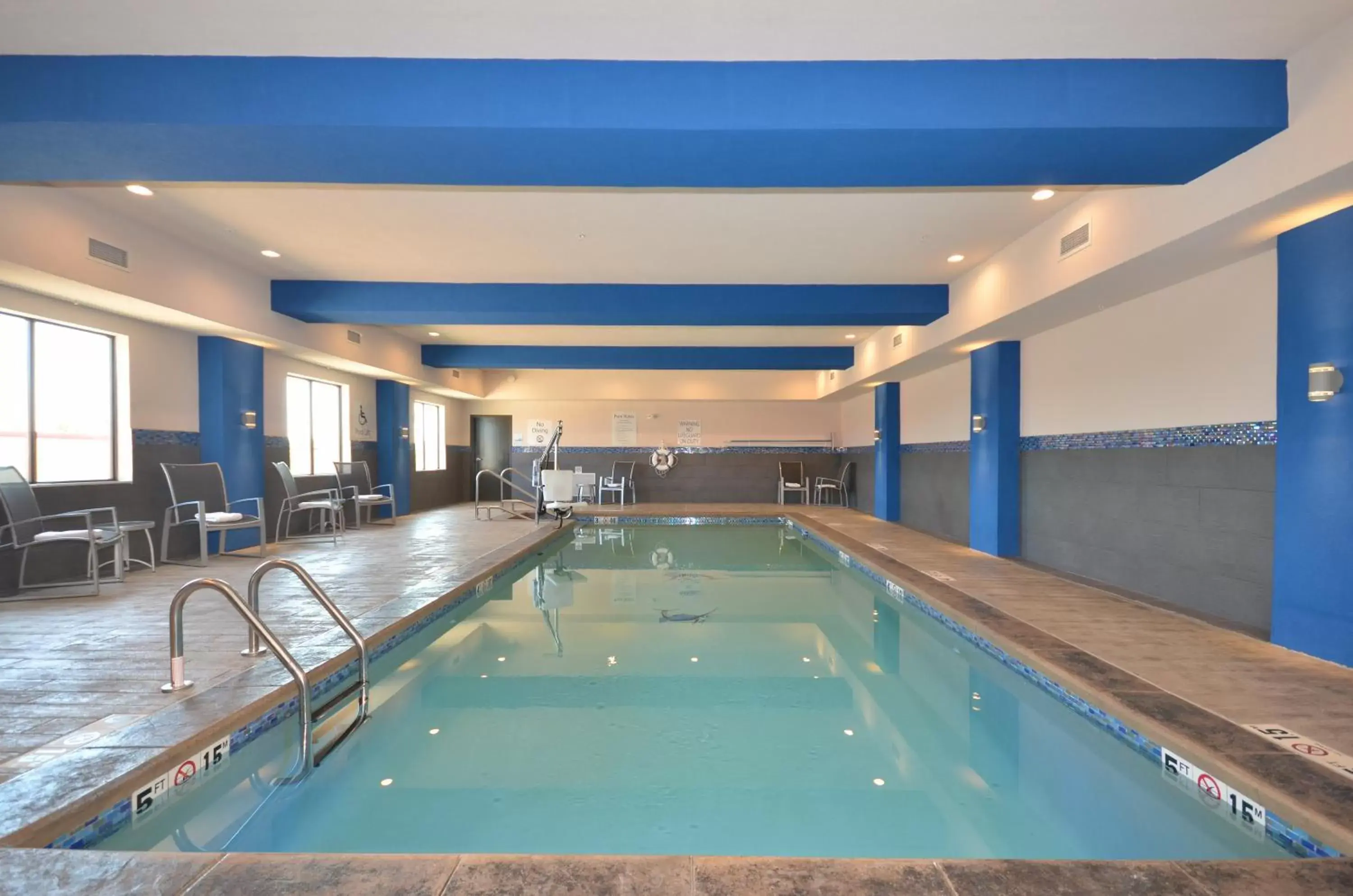 Swimming Pool in Holiday Inn Express & Suites Oklahoma City Mid - Arpt Area, an IHG Hotel