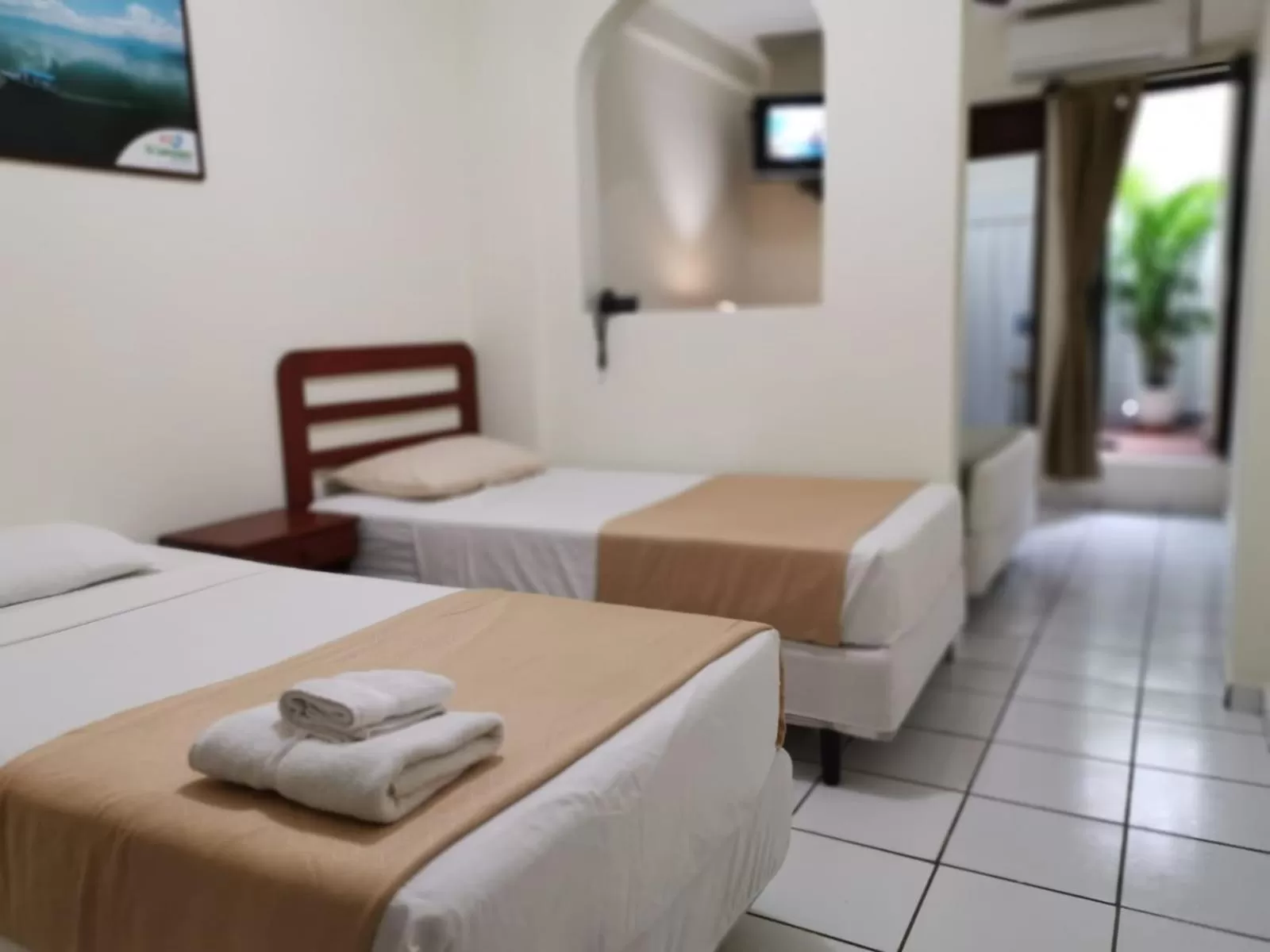 Bed in Hotel Armonía Hostal