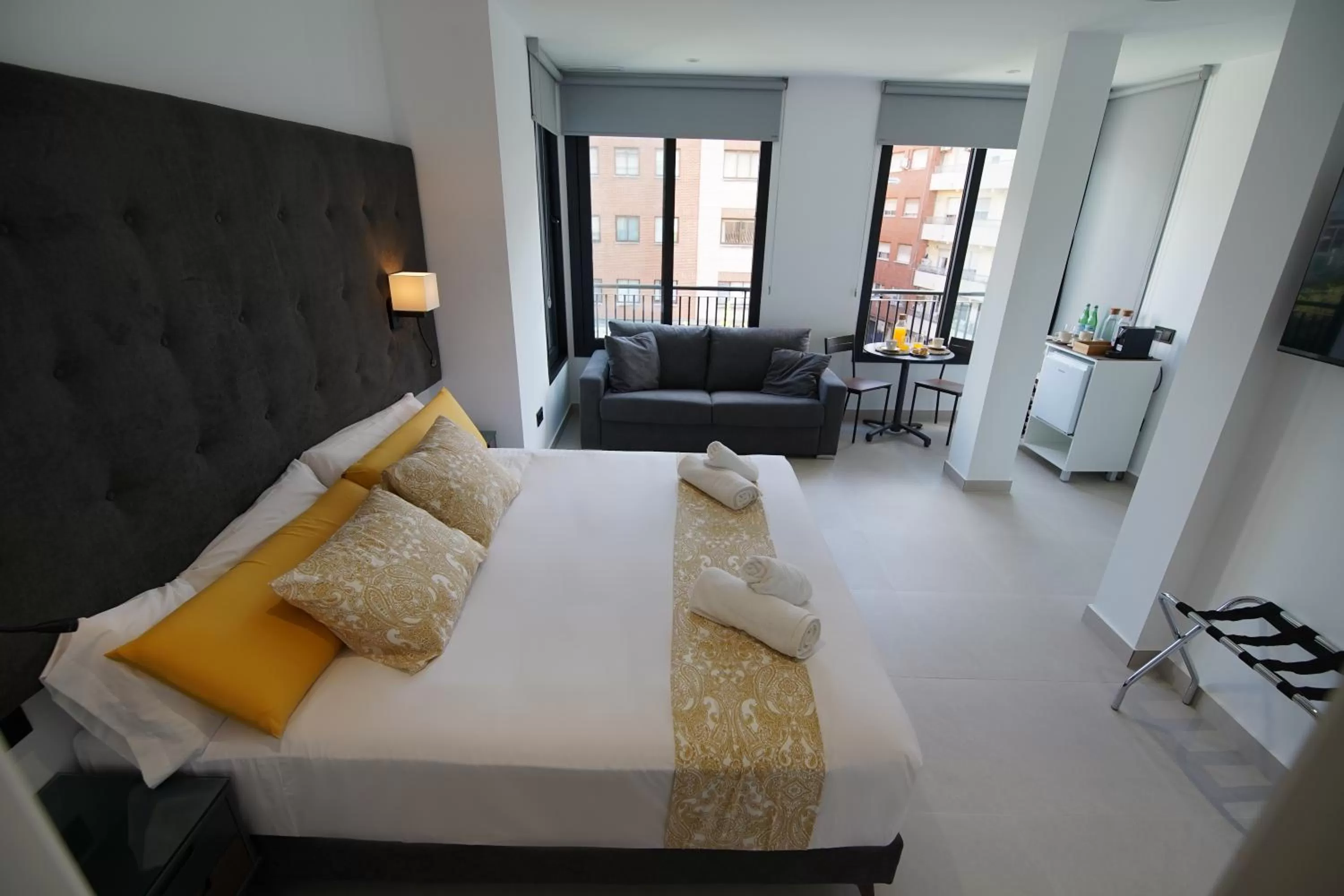 Bed in BET Apartments - Suites Puerto Valencia