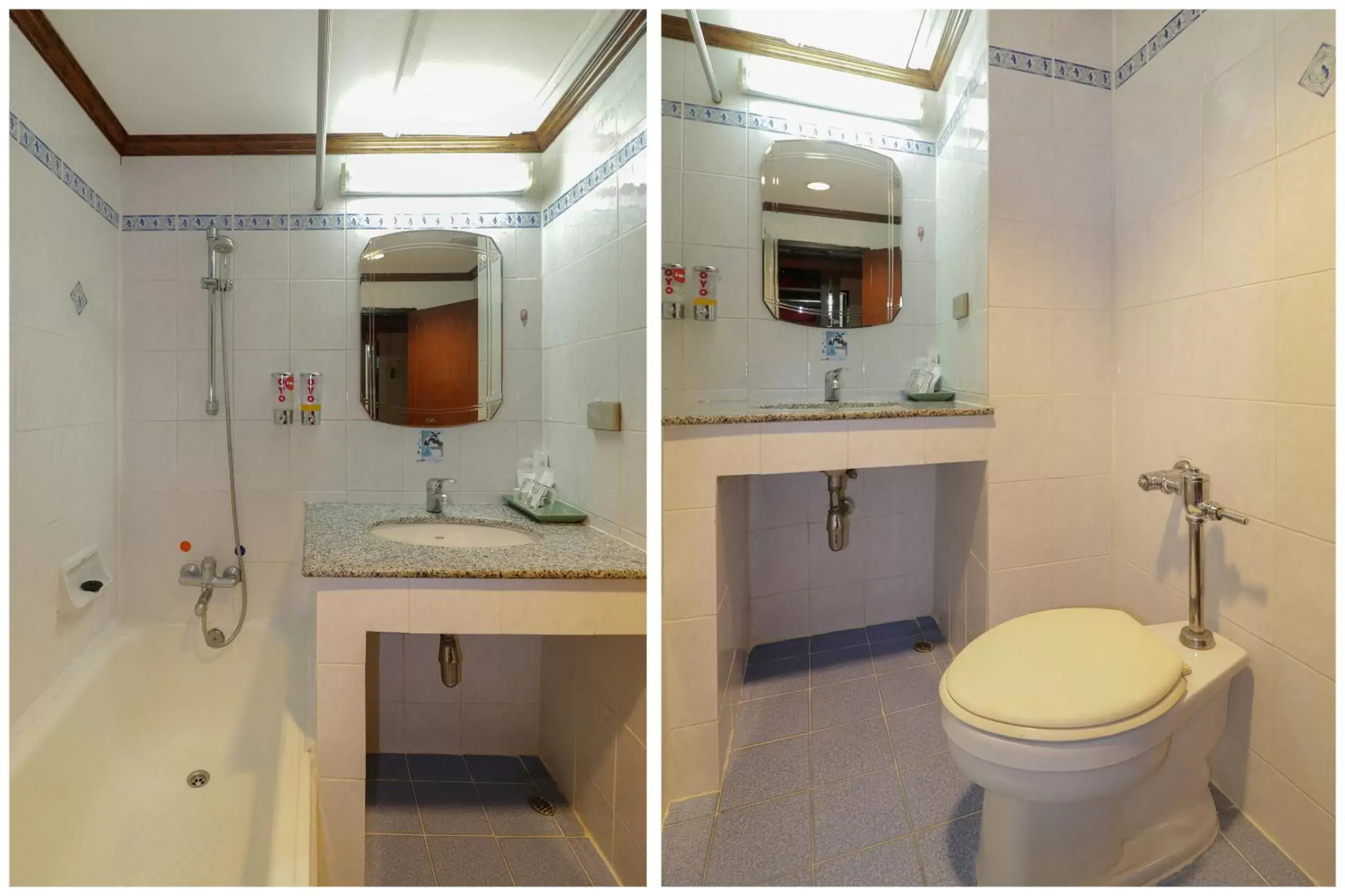 Bathroom in Malaysia Hotel Bangkok