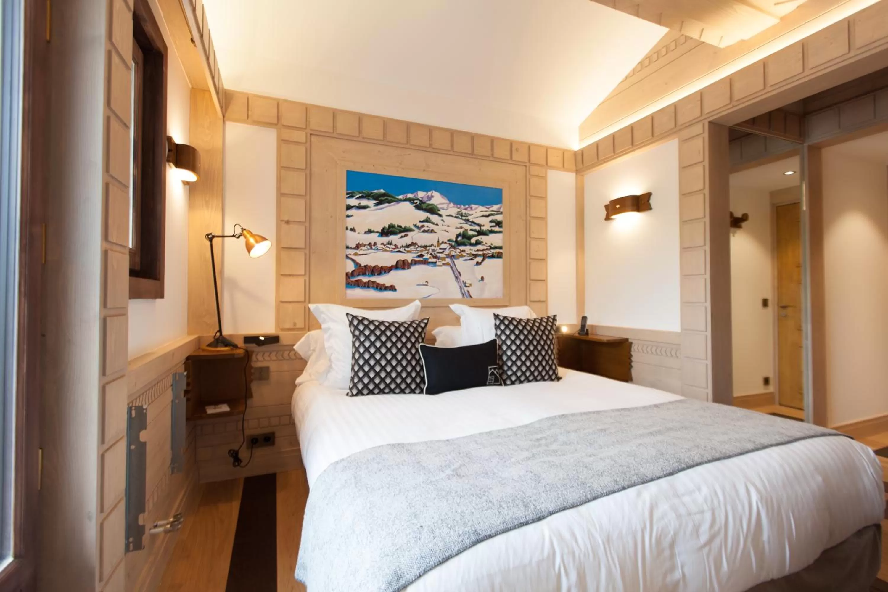 Bedroom, Bed in Au Coin Du Feu