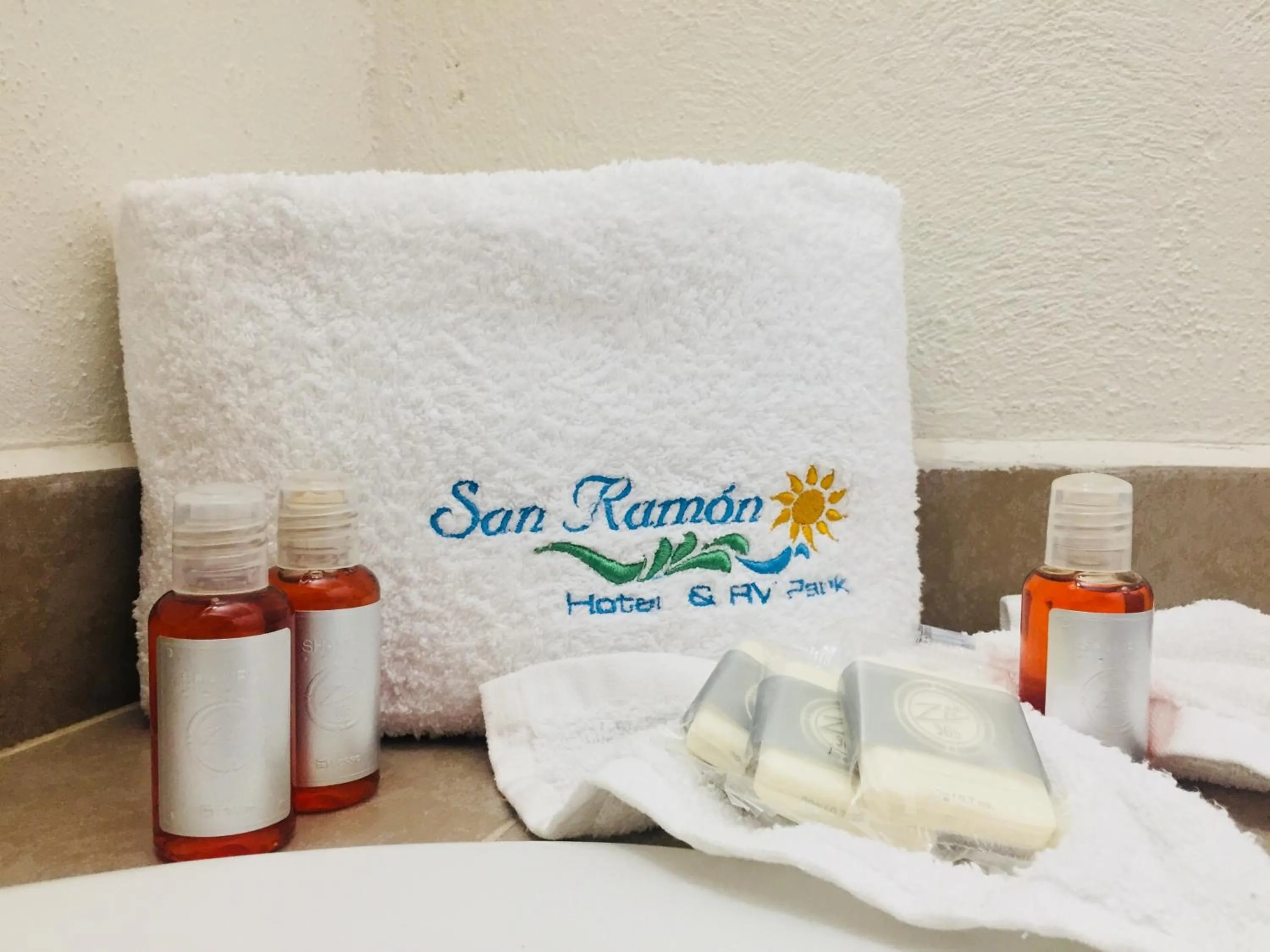 Decorative detail in Hotel RV Park San Ramón