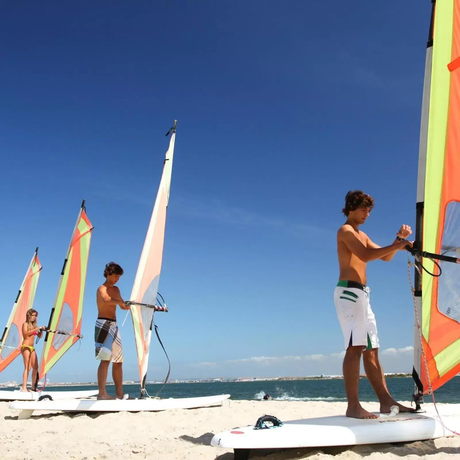 Windsurfing in Casa dos Pingos de Mel