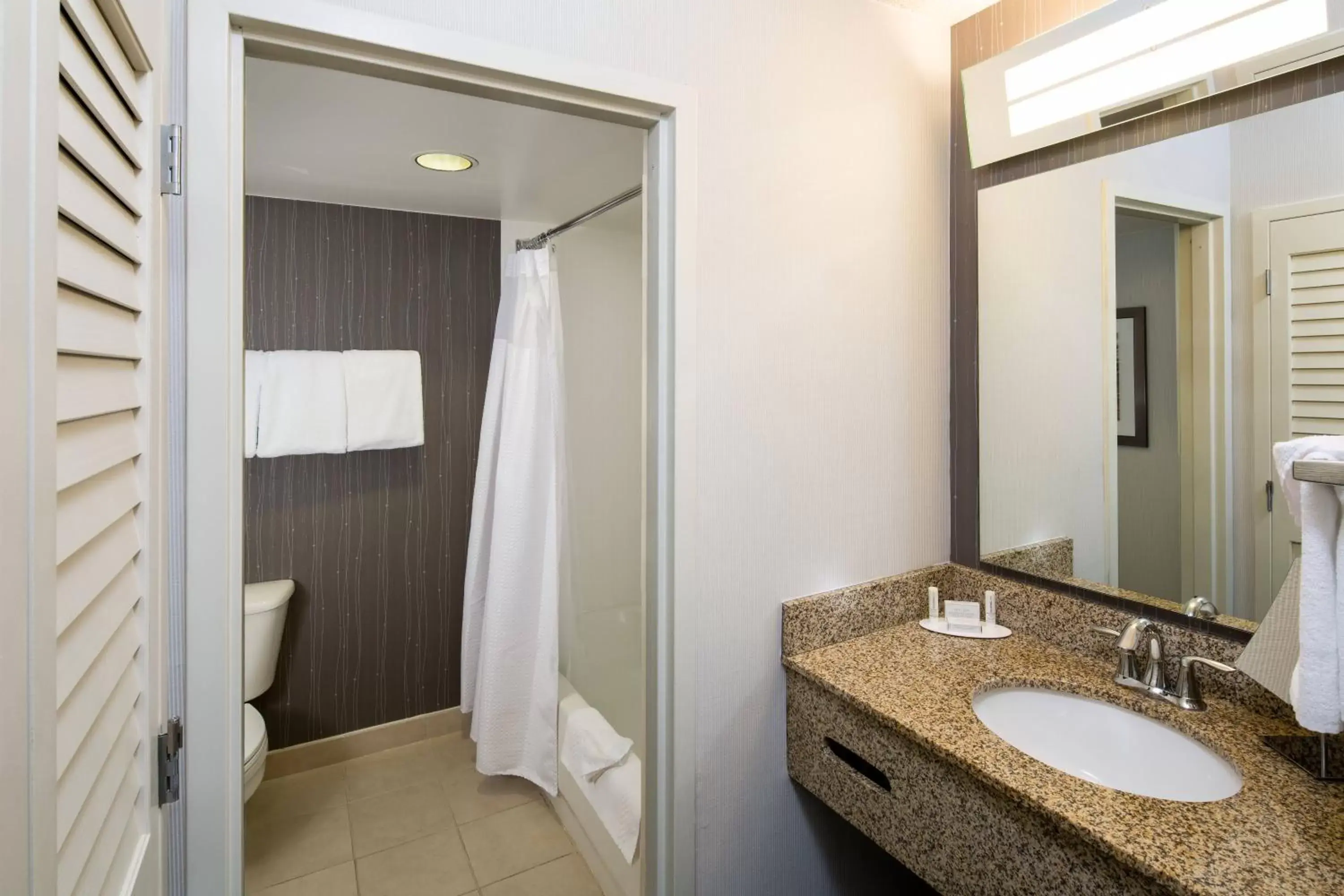 Bathroom in Courtyard by Marriott San Antonio Airport/North Star Mall