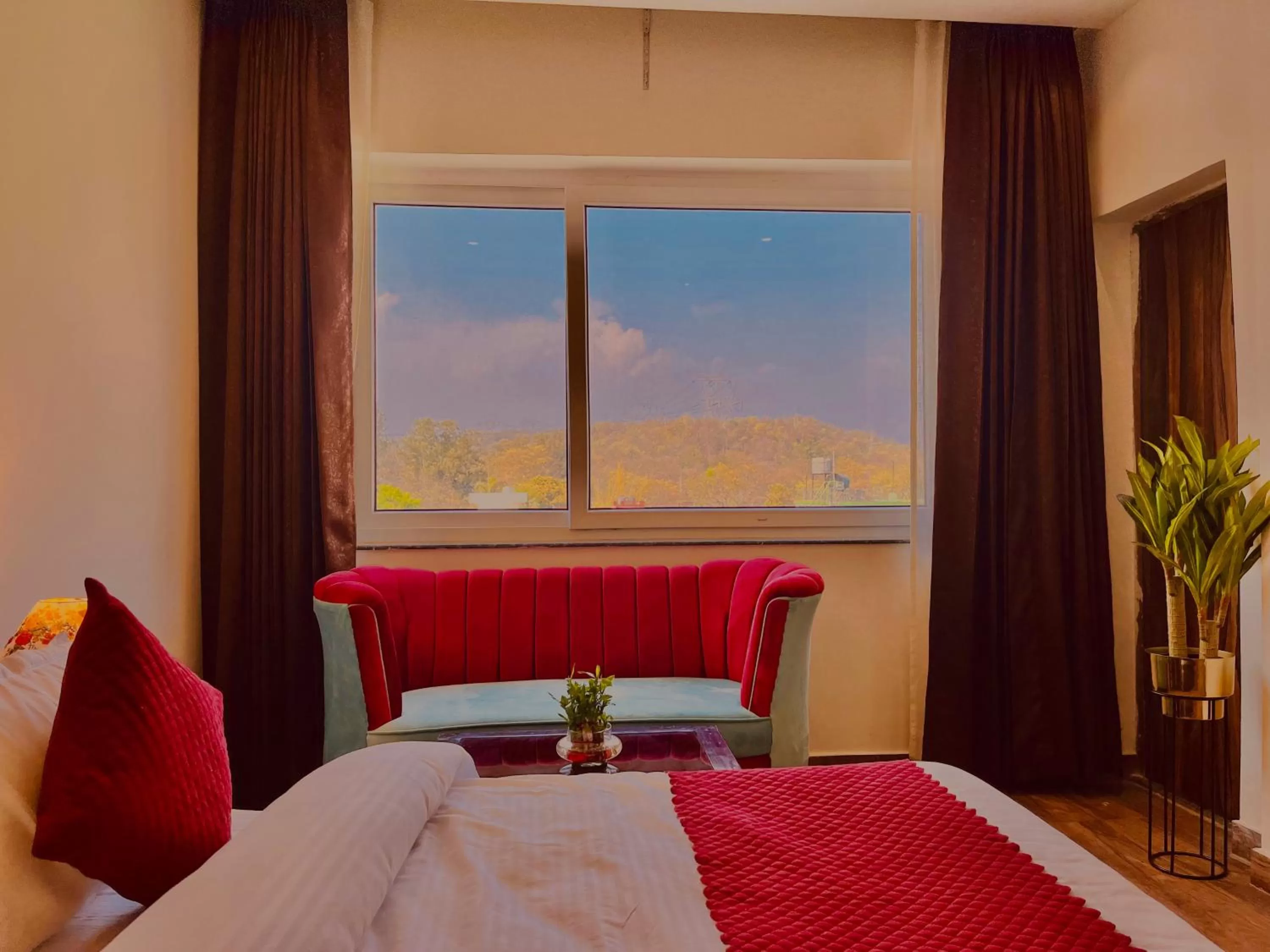 Seating Area in Hotel Gange, Haridwar