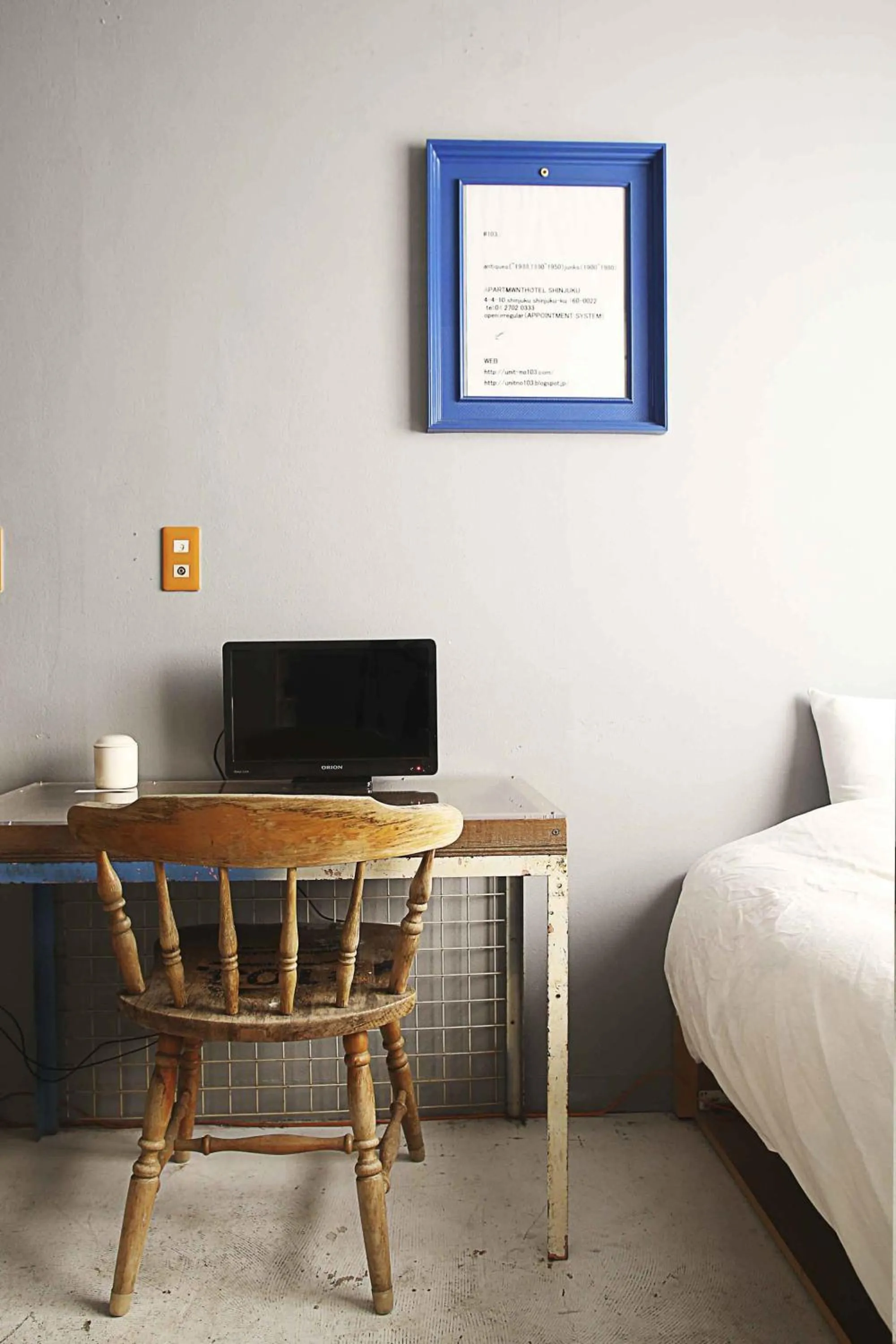 Day, Bed in Apartment Hotel Shinjuku