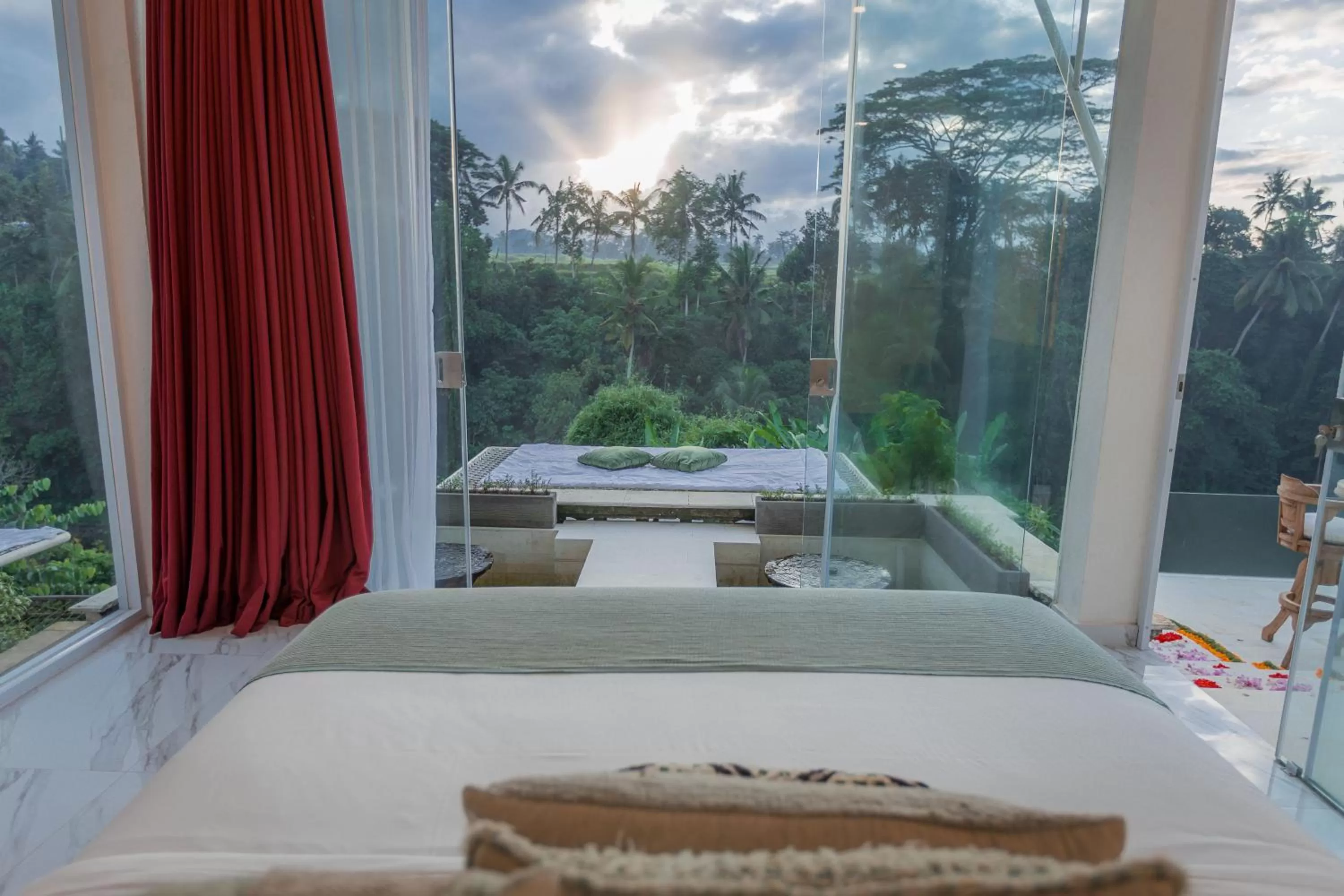 Bed in Villa Cella Bella Ubud
