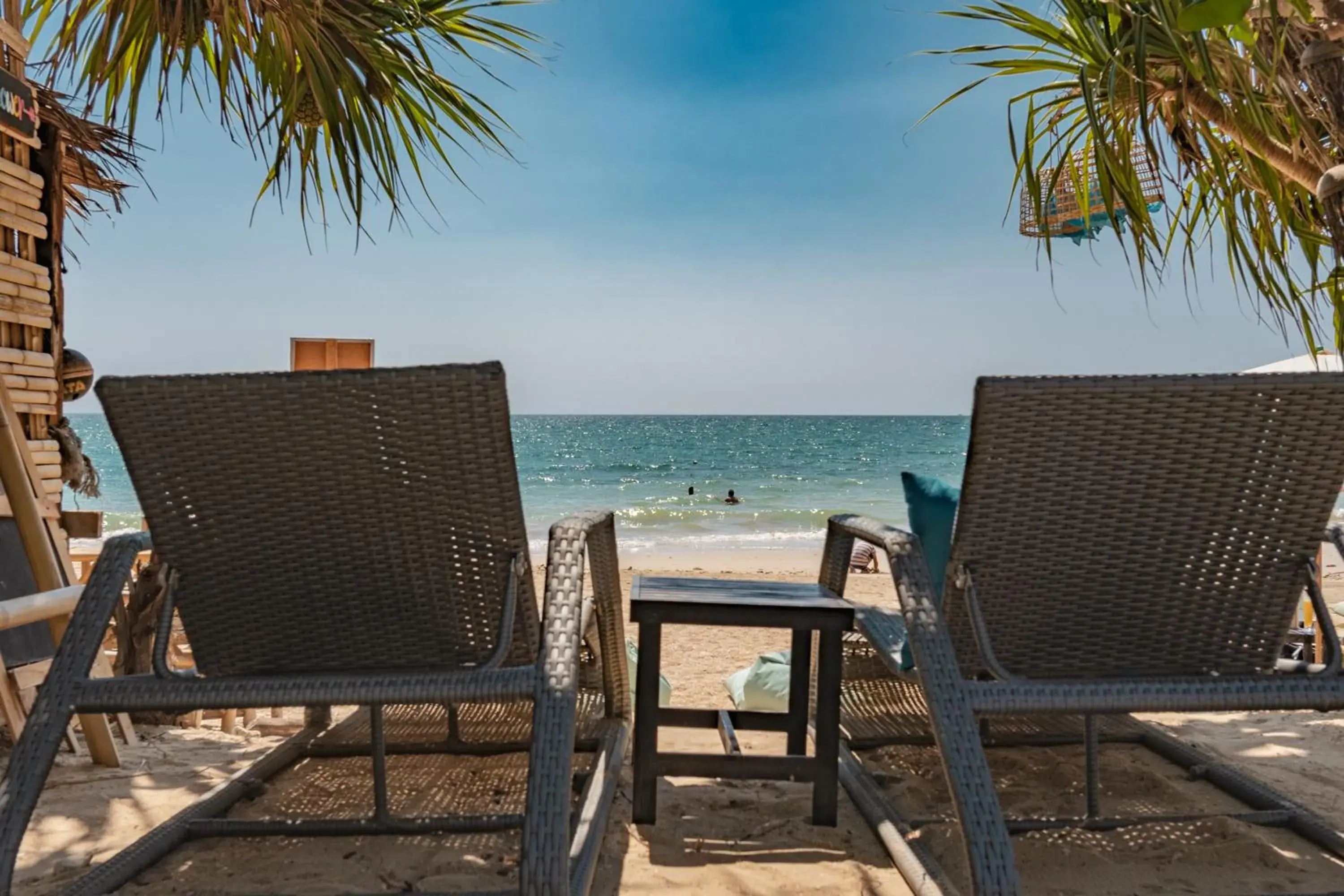 Beach in The Lazy Lodge