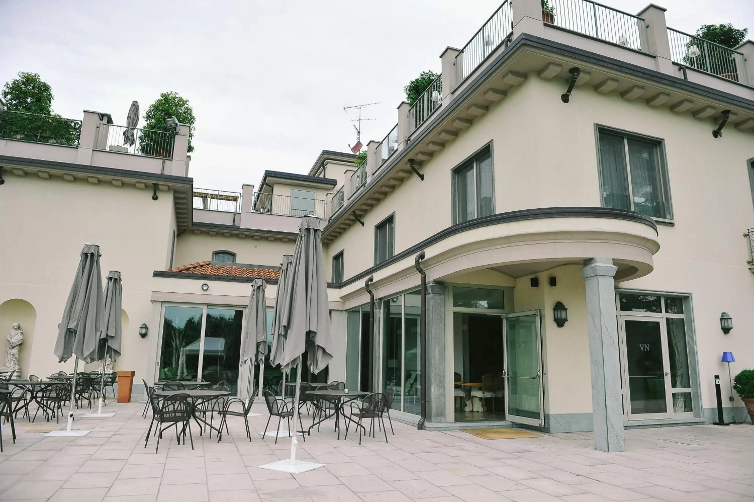 Restaurant/places to eat in Villa Necchi alla Portalupa