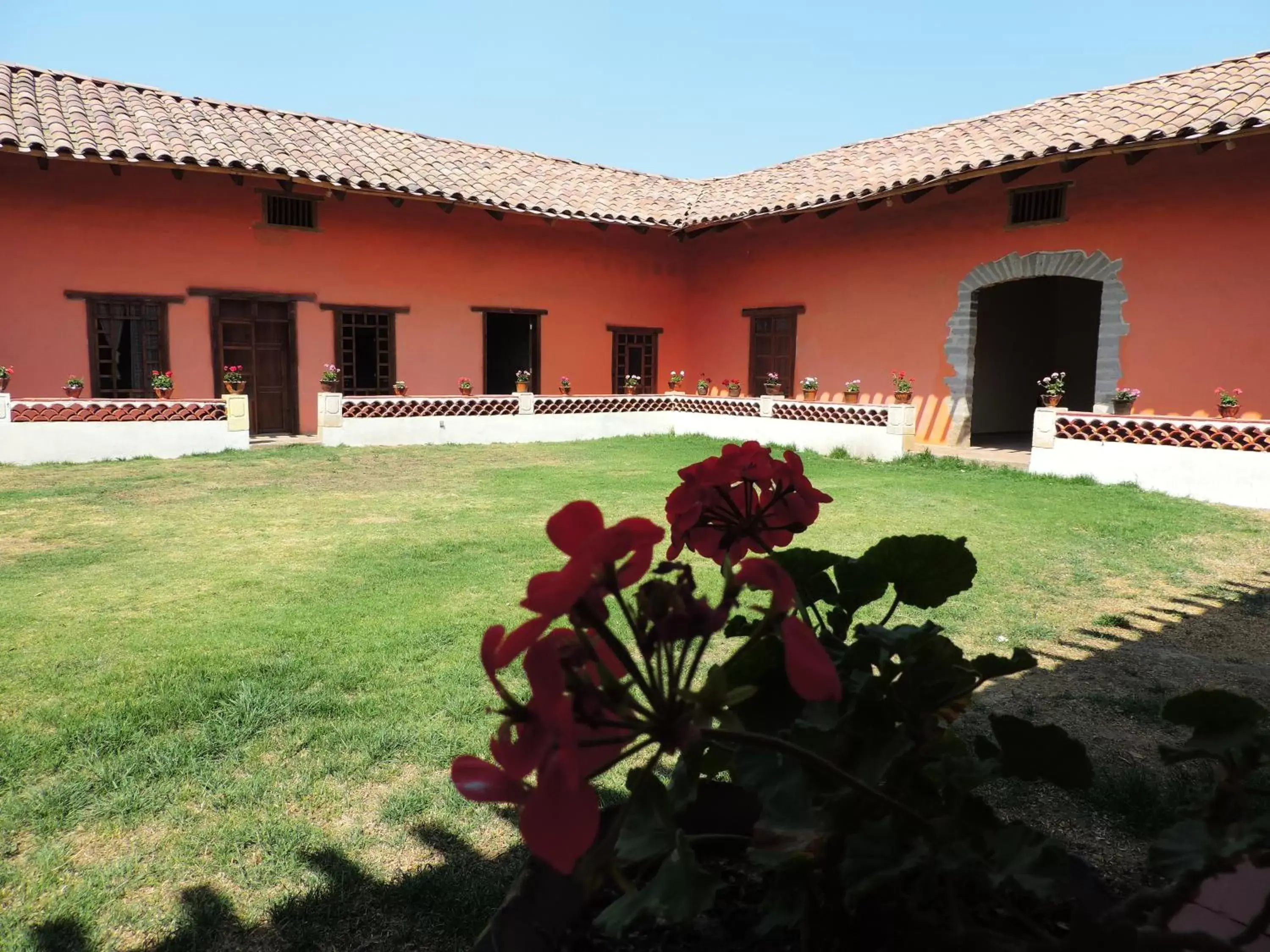 Patio in Antigua Hacienda Metepec