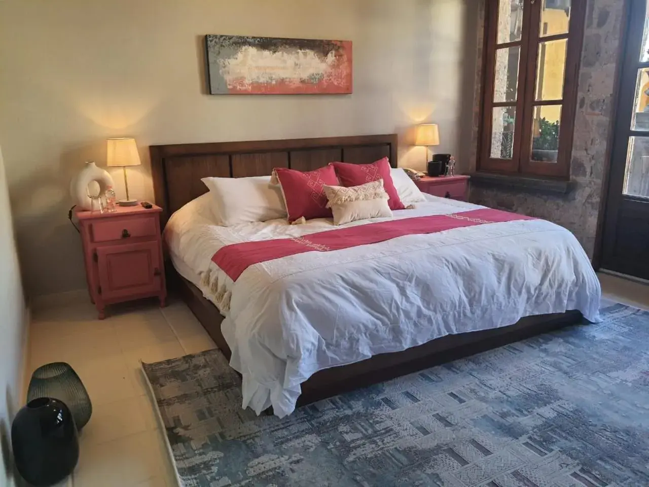 Photo of the whole room, Bed in Mansion San Miguel