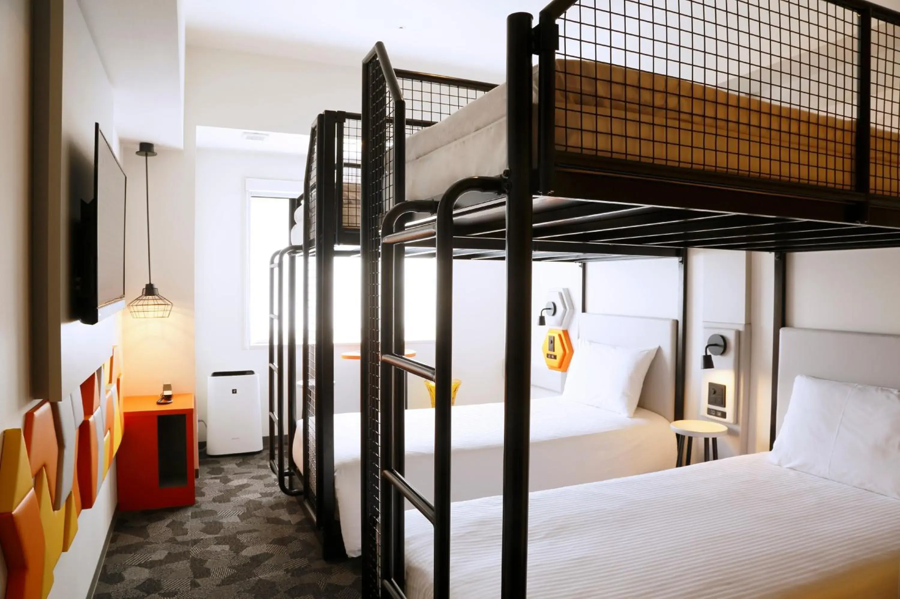 Bed, Bunk Bed in ibis Styles Tokyo Bay