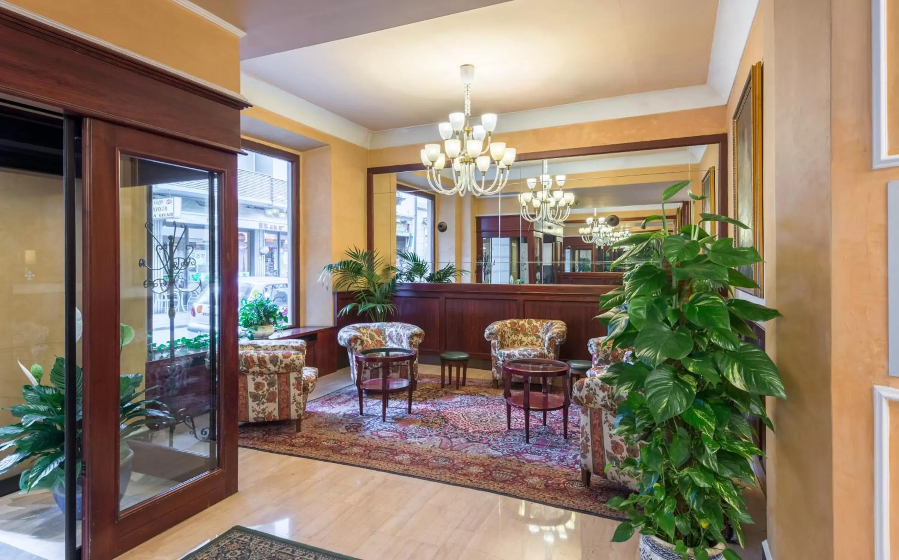 Lobby or reception in Hotel Minerva Palace Lobby or reception in Hotel Minerva Palace