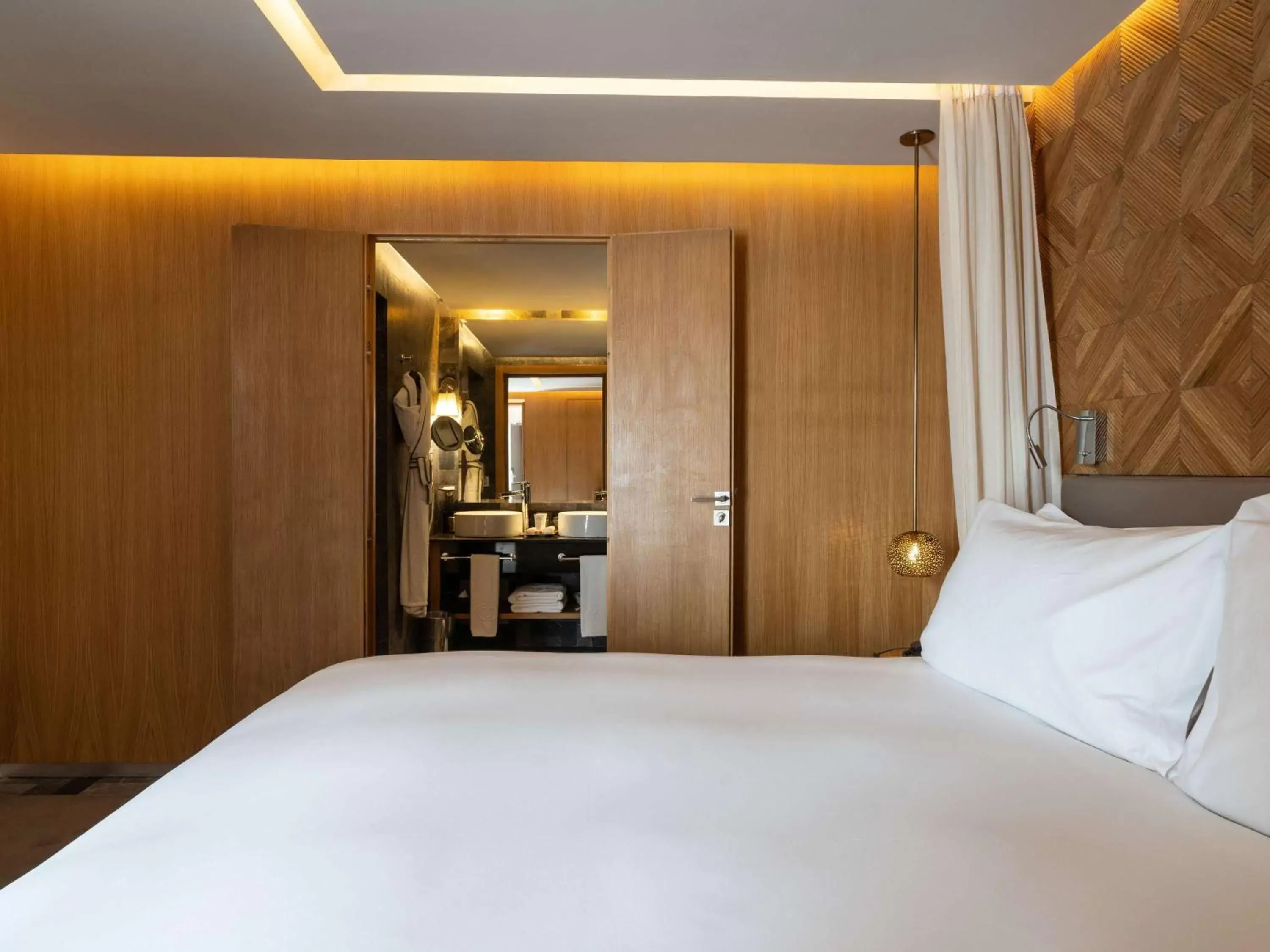 Bedroom, Bed in Sofitel Marrakech Lounge and Spa Bedroom, Bed in Sofitel Marrakech Lounge and Spa