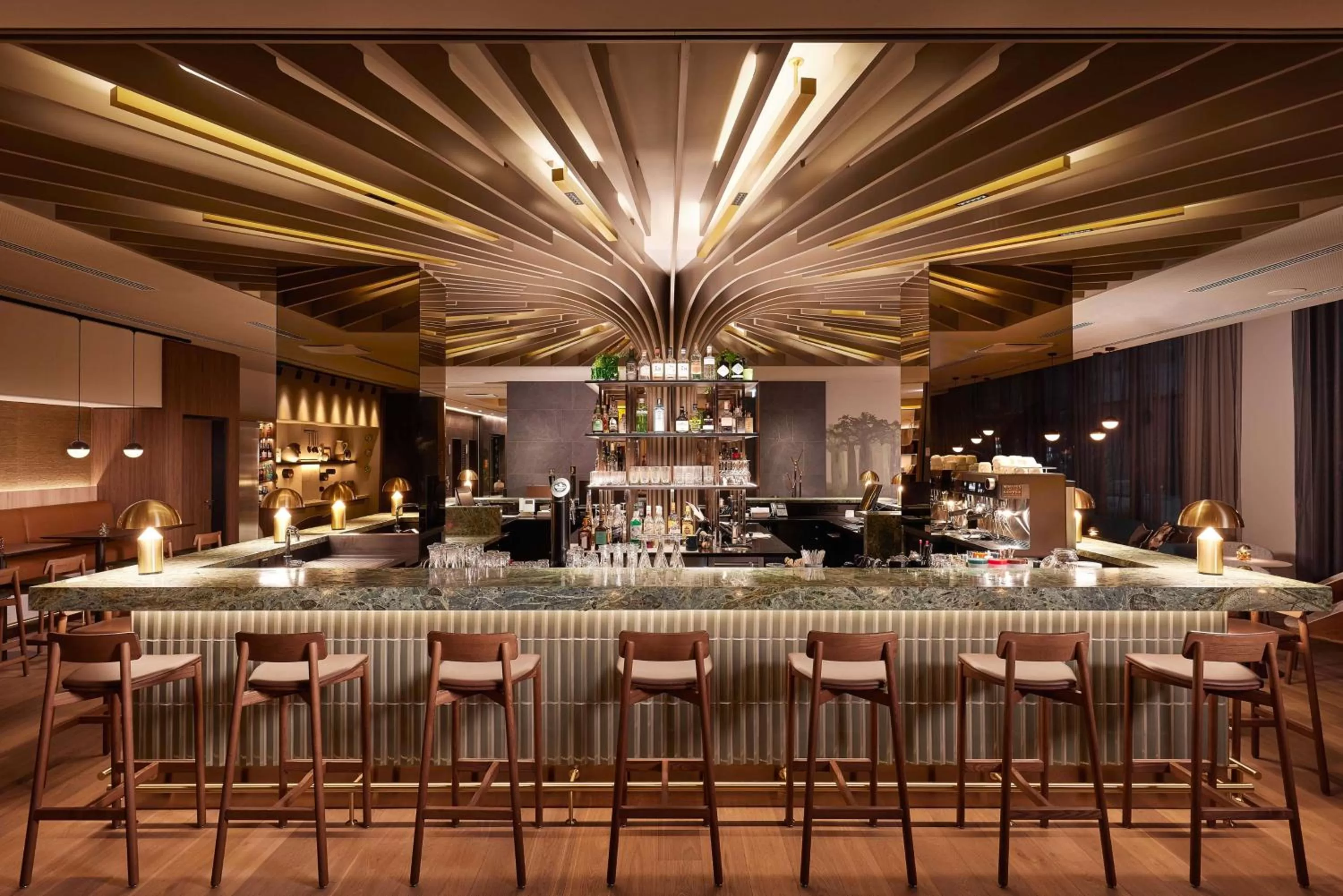 Lounge or bar in Adina Apartment Hotel Dusseldorf