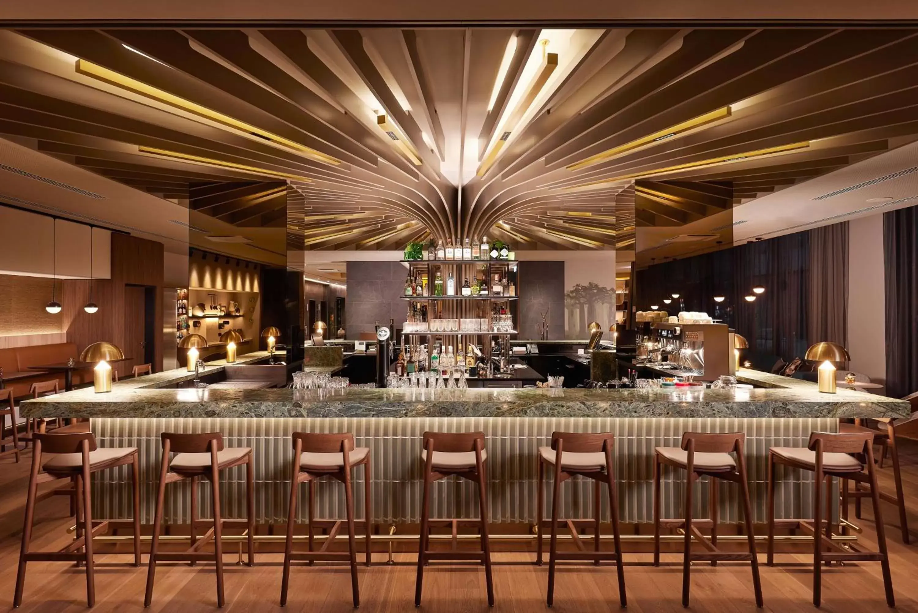 Lounge or bar in Adina Apartment Hotel Dusseldorf Lounge or bar in Adina Apartment Hotel Dusseldorf