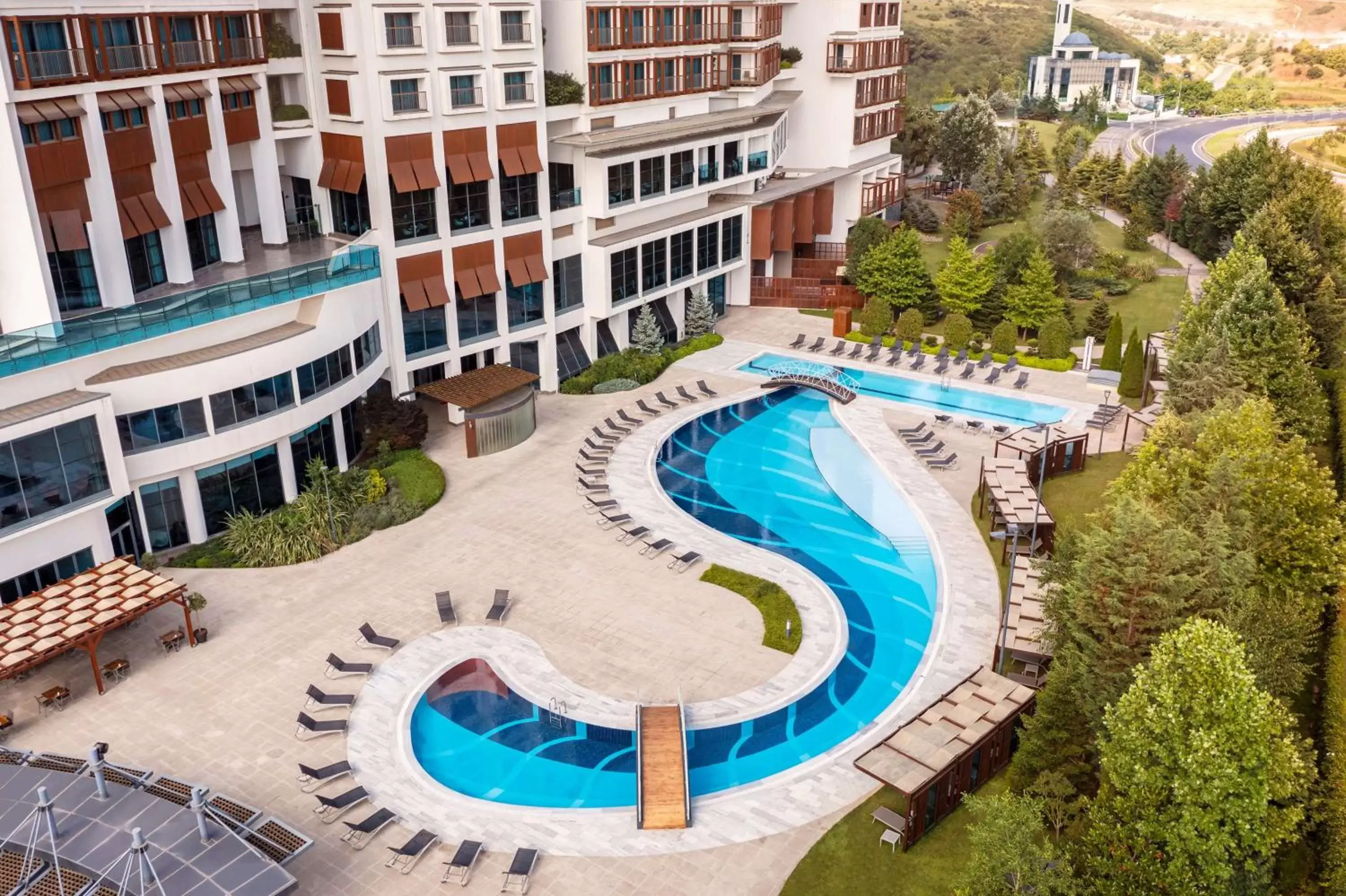 Pool View in Radisson Blu Hotel & Spa, Istanbul Tuzla