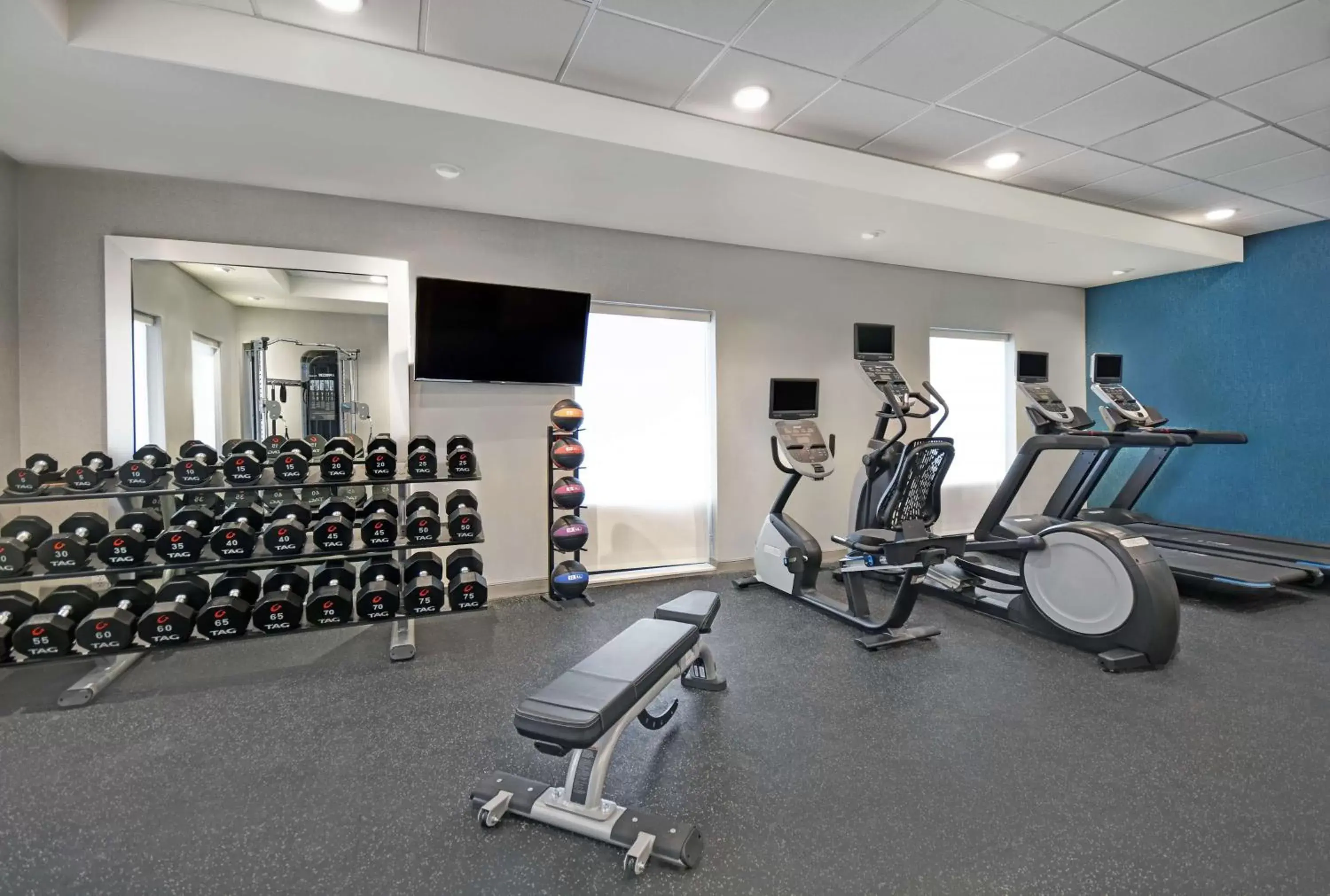 Fitness centre/facilities, Fitness Center/Facilities in Home2 Suites By Hilton Springdale Cincinnati