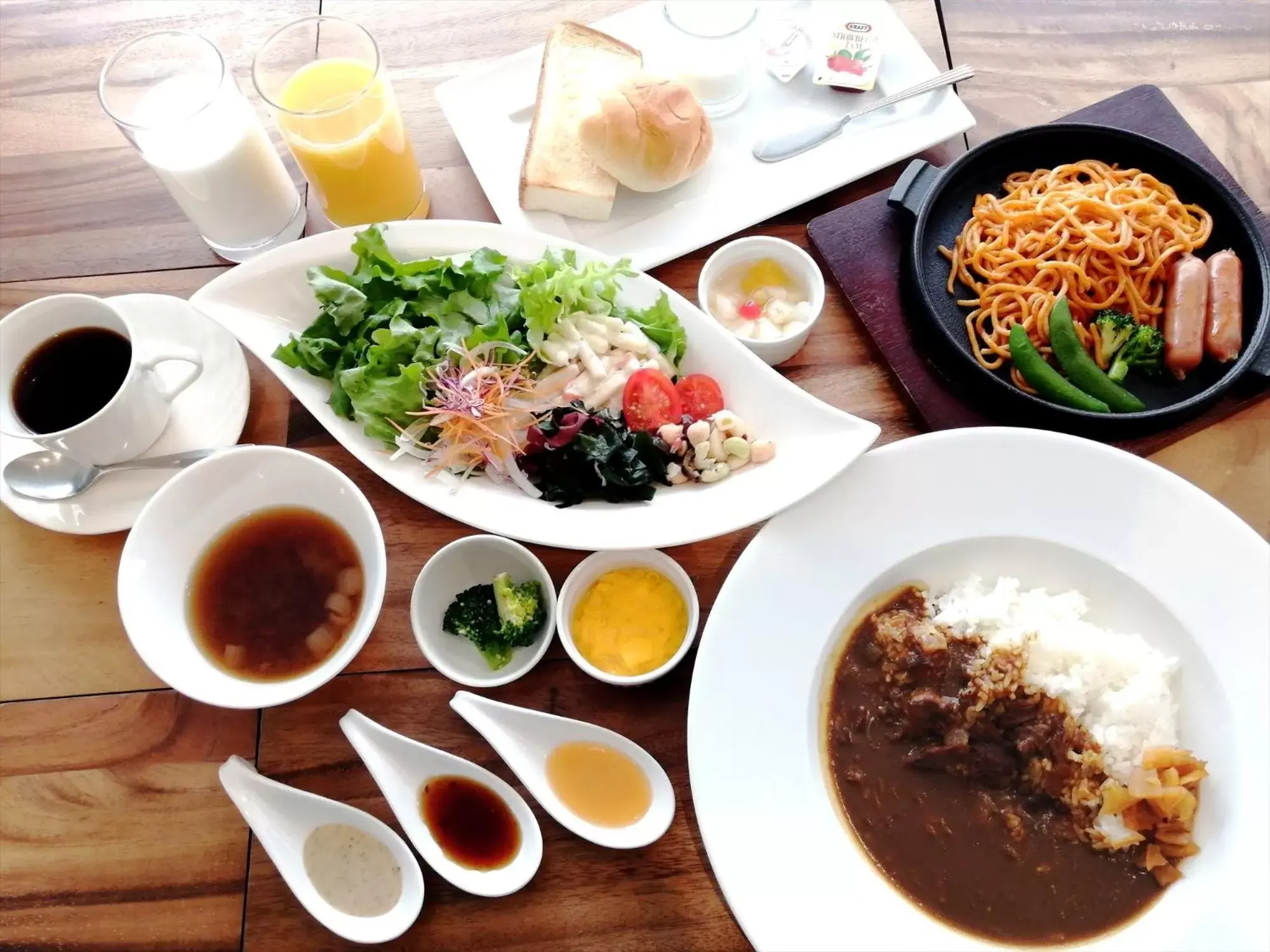 Lunch and Dinner in Kurayoshi City Hotel