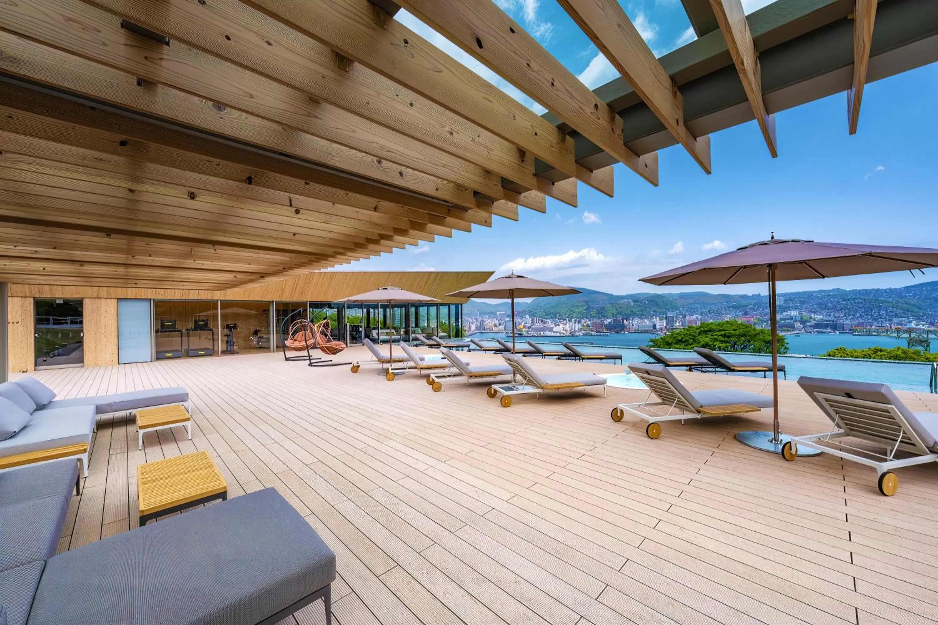 Swimming pool in Garden Terrace Nagasaki Hotels & Resorts