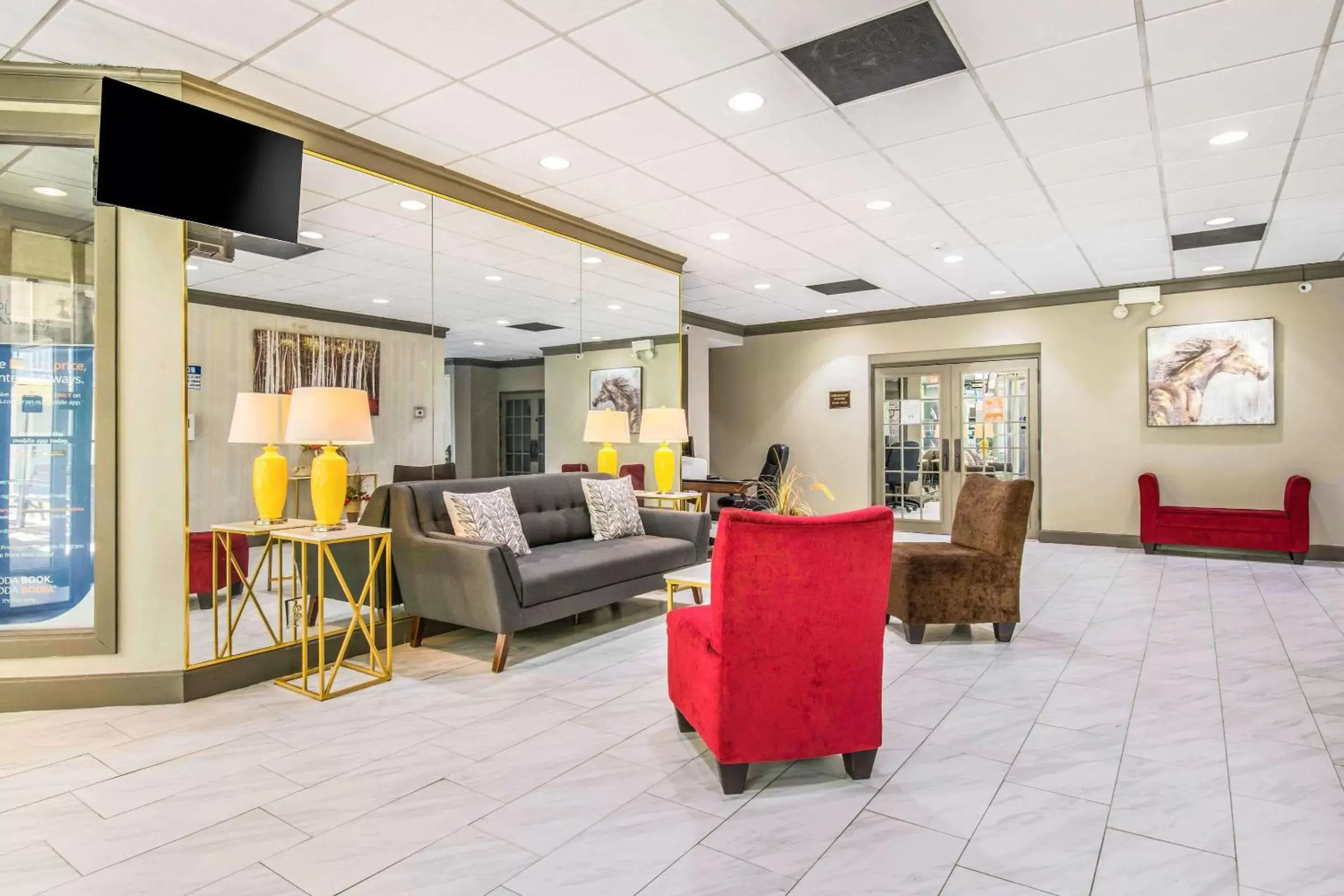 Lobby or reception in Quality Inn & Suites York