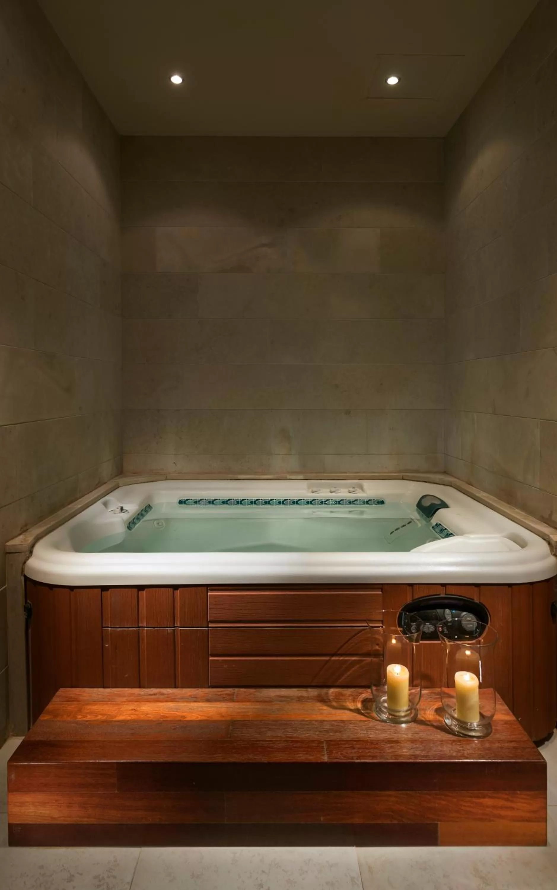 Sauna in GDM Megaron, Historical Monument Hotel