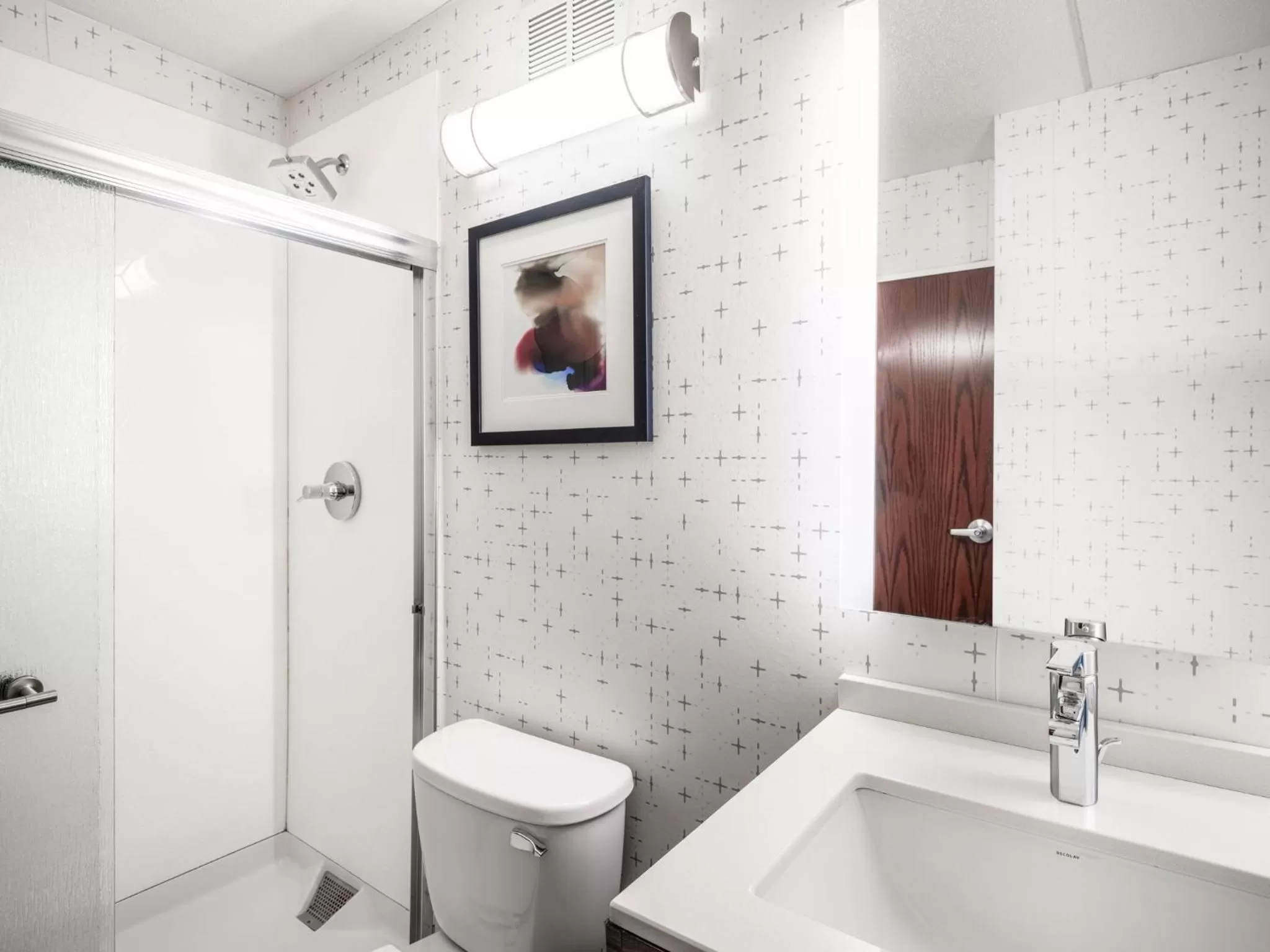 Bathroom in Crowne Plaza Milwaukee South by IHG