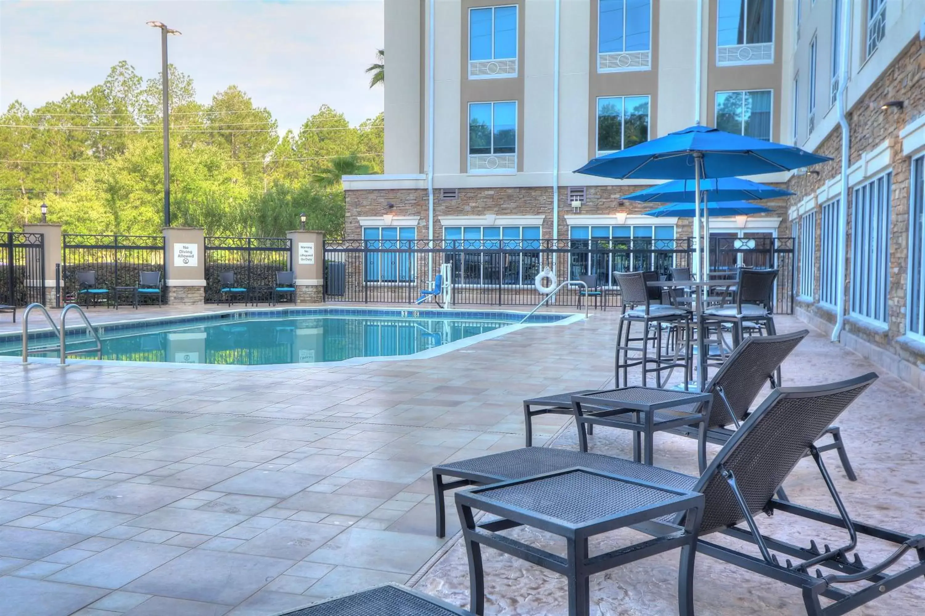 Swimming Pool in Holiday Inn Express Hotel & Suites Mobile Saraland, an IHG Hotel