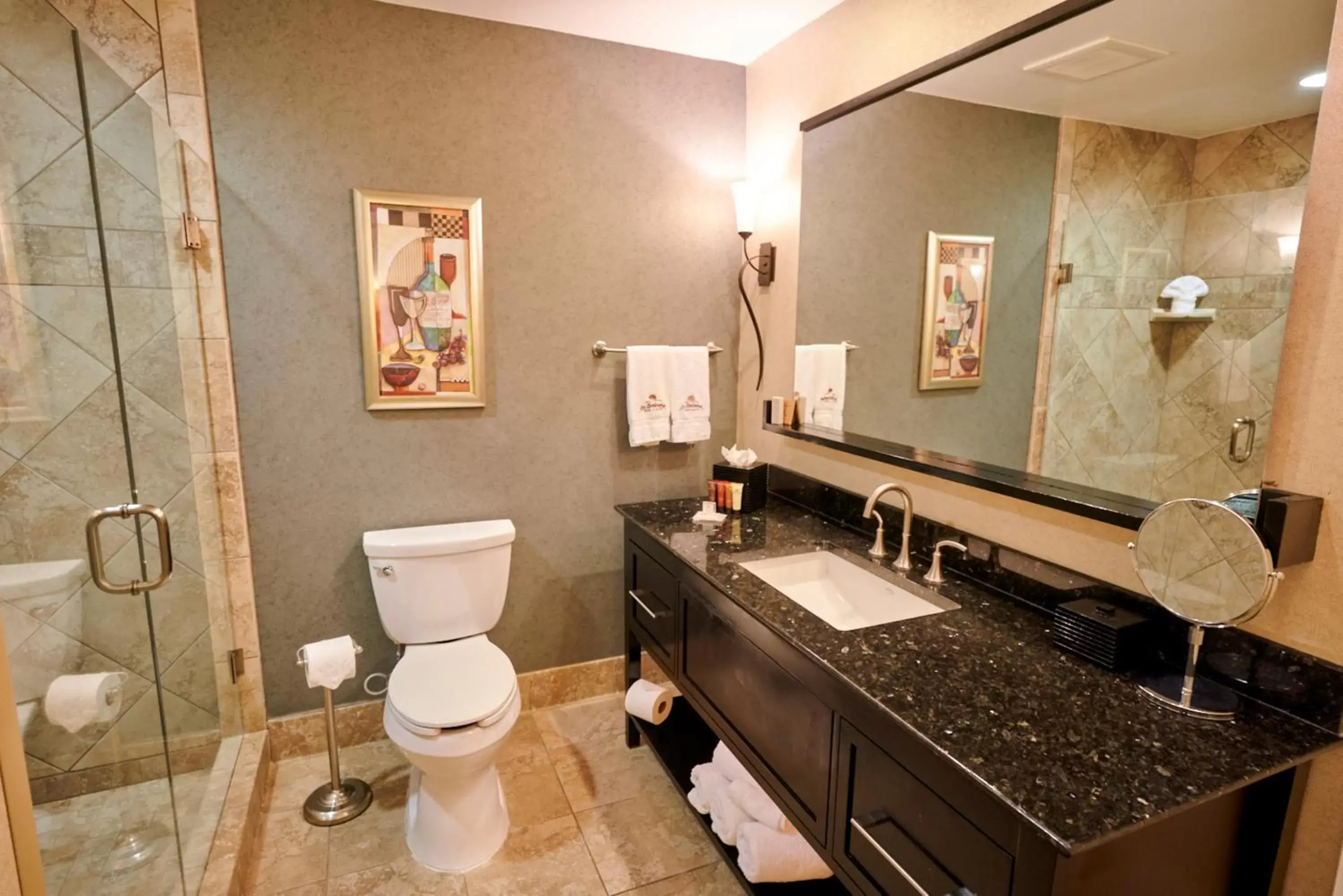 Bathroom in La Bellasera Hotel And Suites