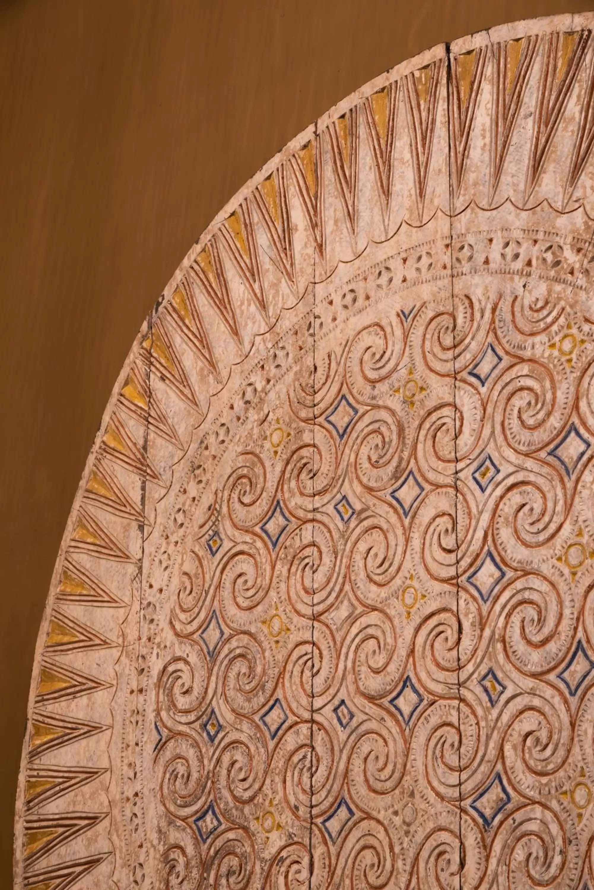 Decorative detail in Tau House