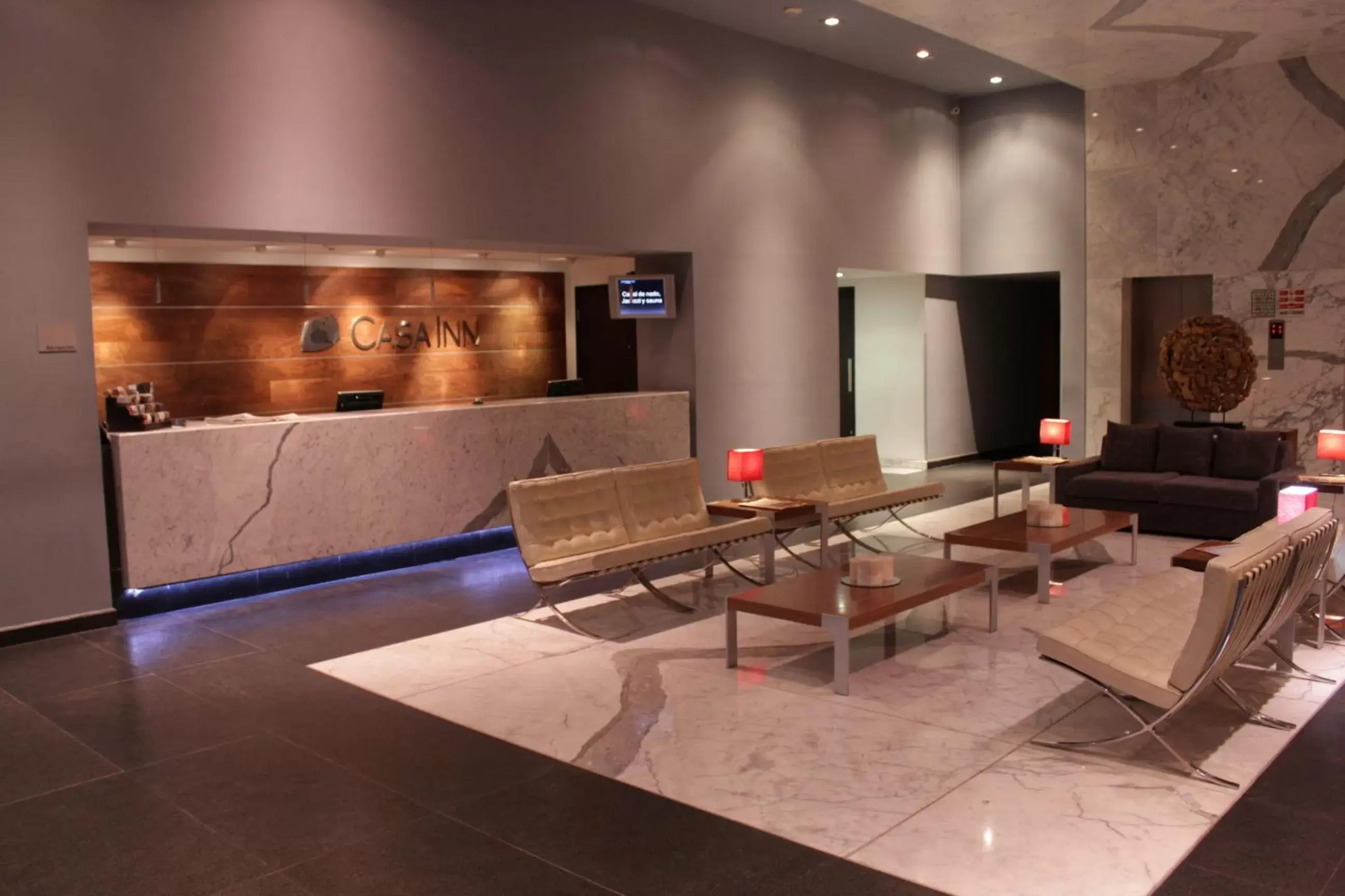 Lobby or reception in Casa Inn Premium Hotel Queretaro