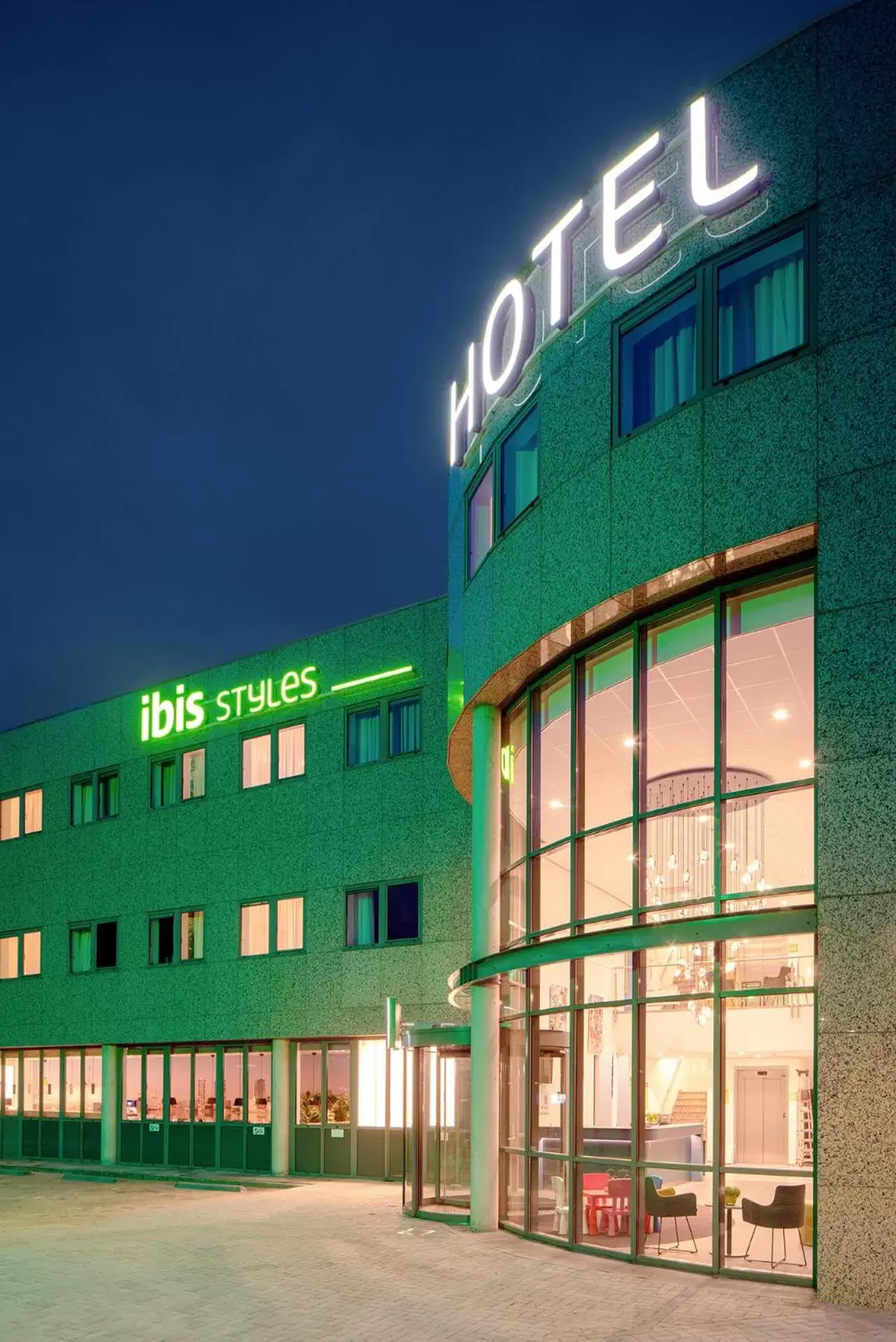 Facade/entrance in ibis Styles Almere Facade/entrance in ibis Styles Almere