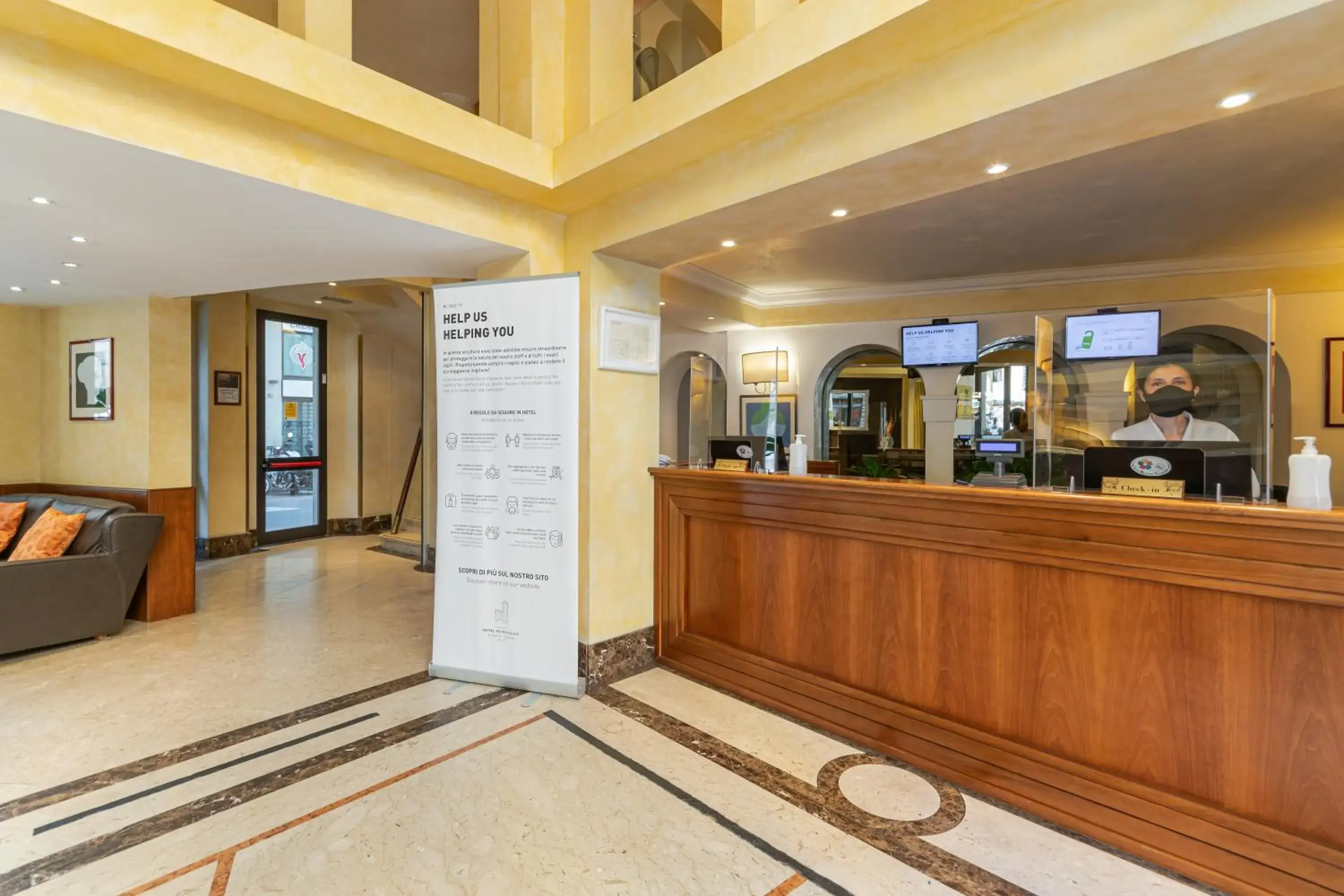 Lobby or reception, Lobby/Reception in B&B Hotel Firenze Pitti Palace al Ponte Vecchio