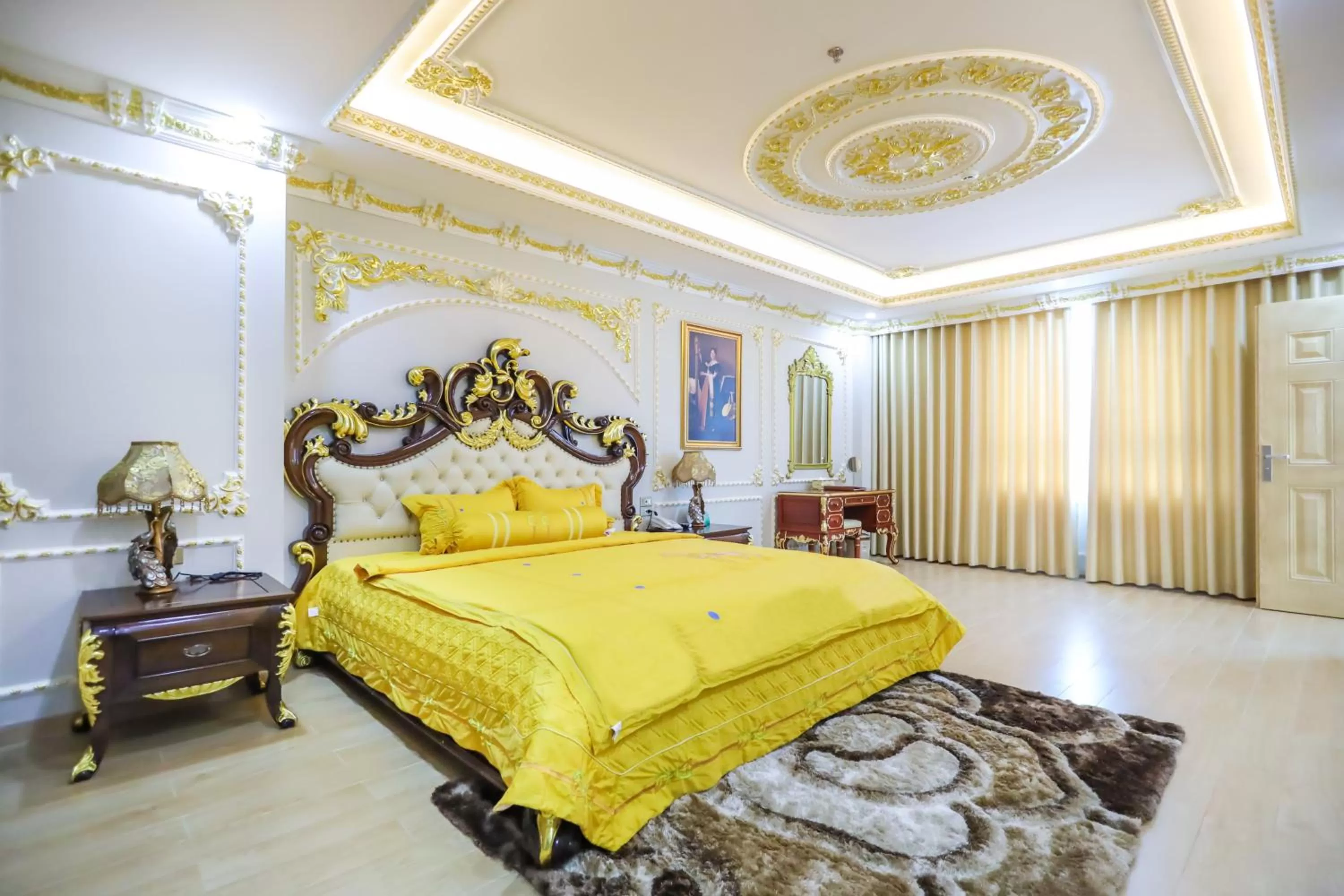 Bed in Khách Sạn Phượng Hoàng 3