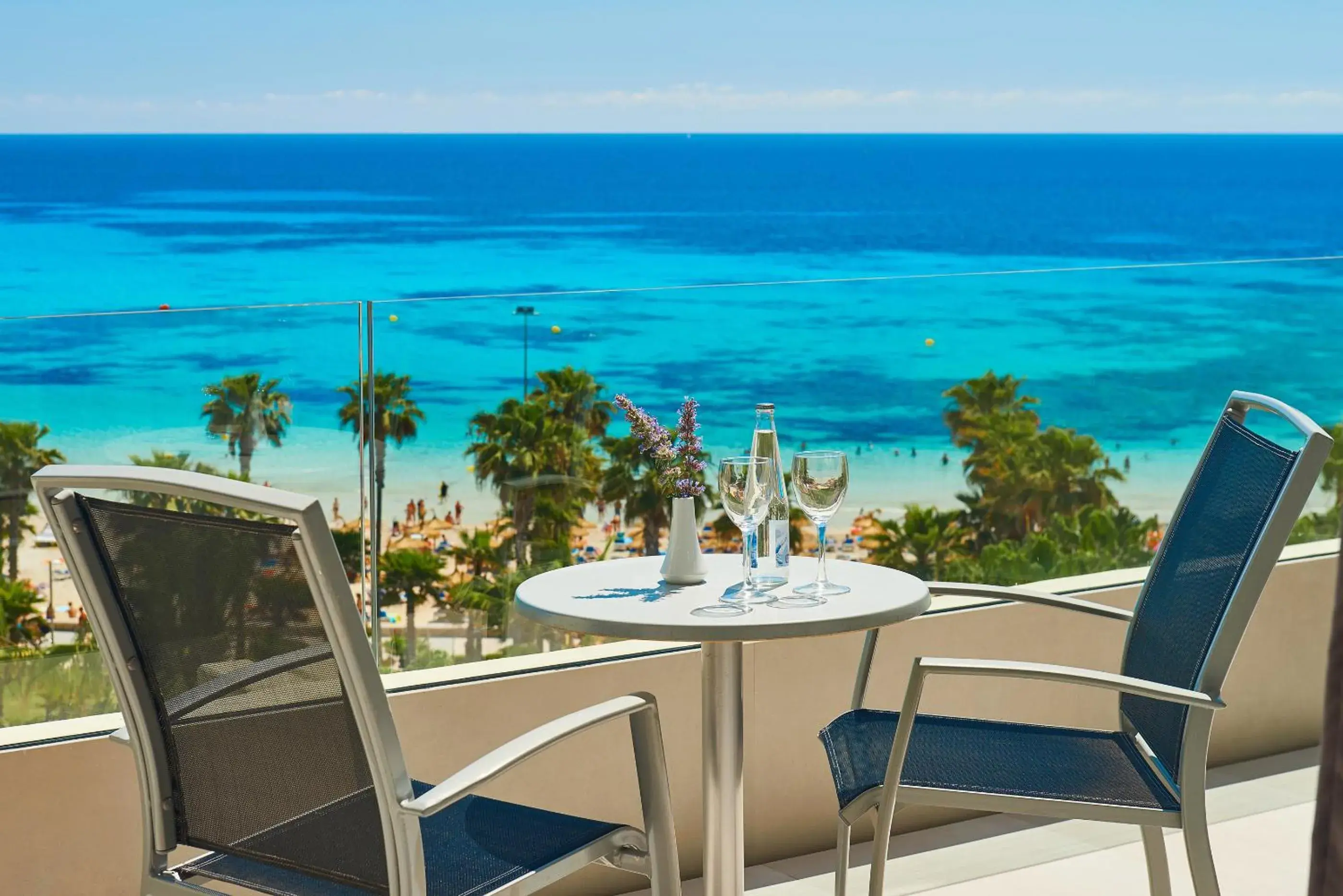 Balcony/Terrace in Hipotels Mediterraneo Hotel - Adults Only