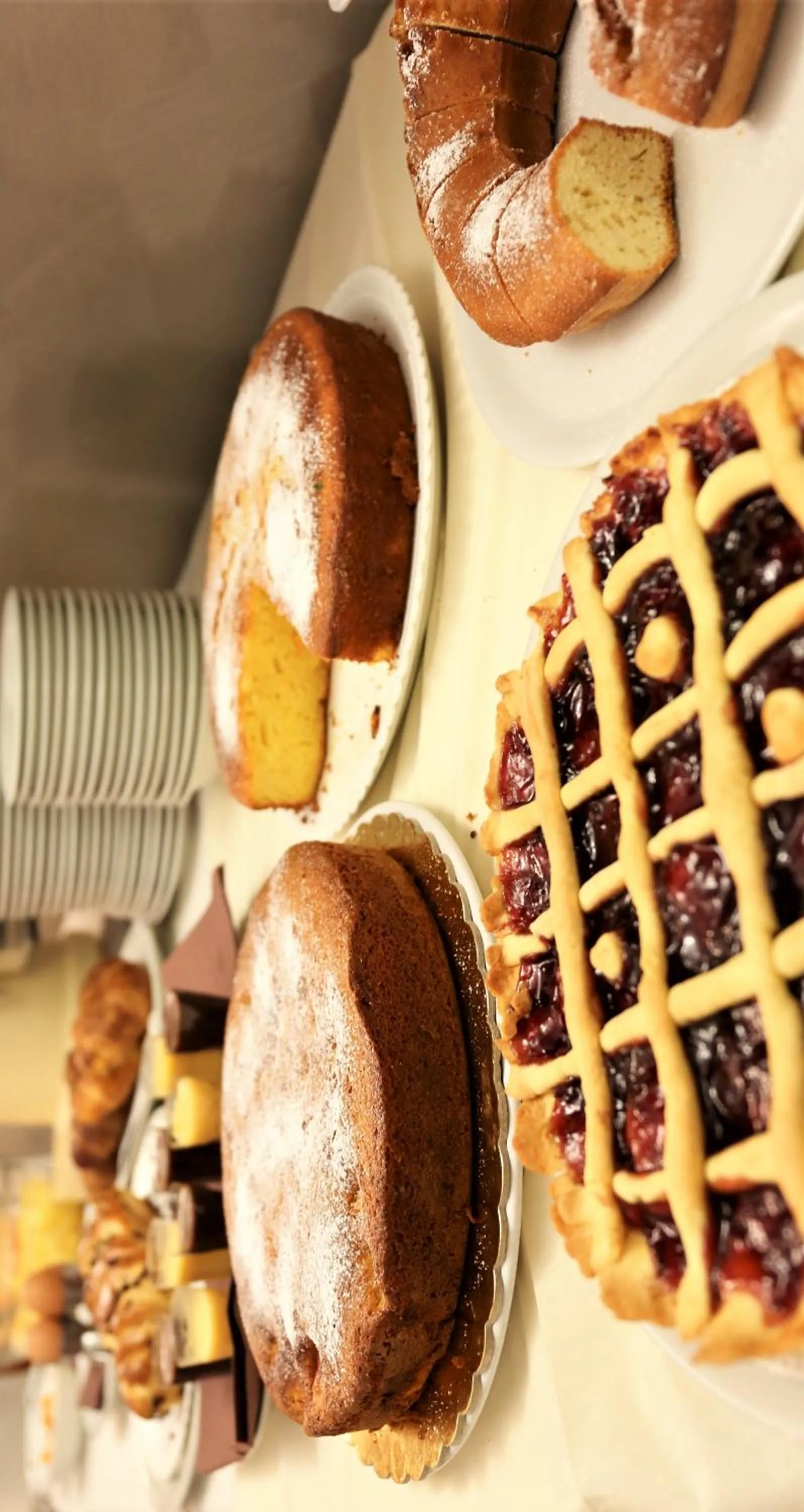 Buffet breakfast in Hotel Ristorante Umbria