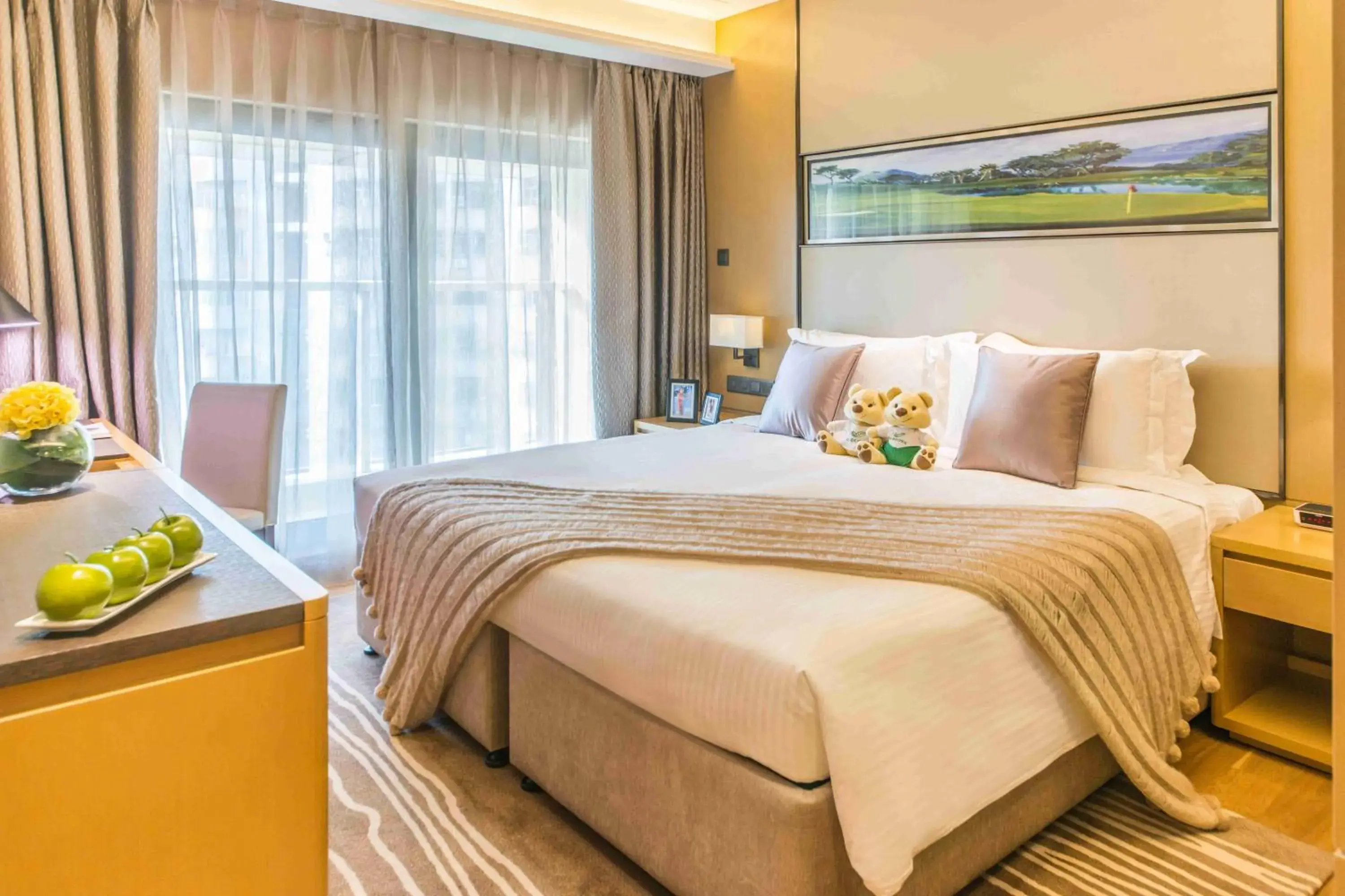Bedroom, Bed in Somerset Grandview Shenzhen Bedroom, Bed in Somerset Grandview Shenzhen