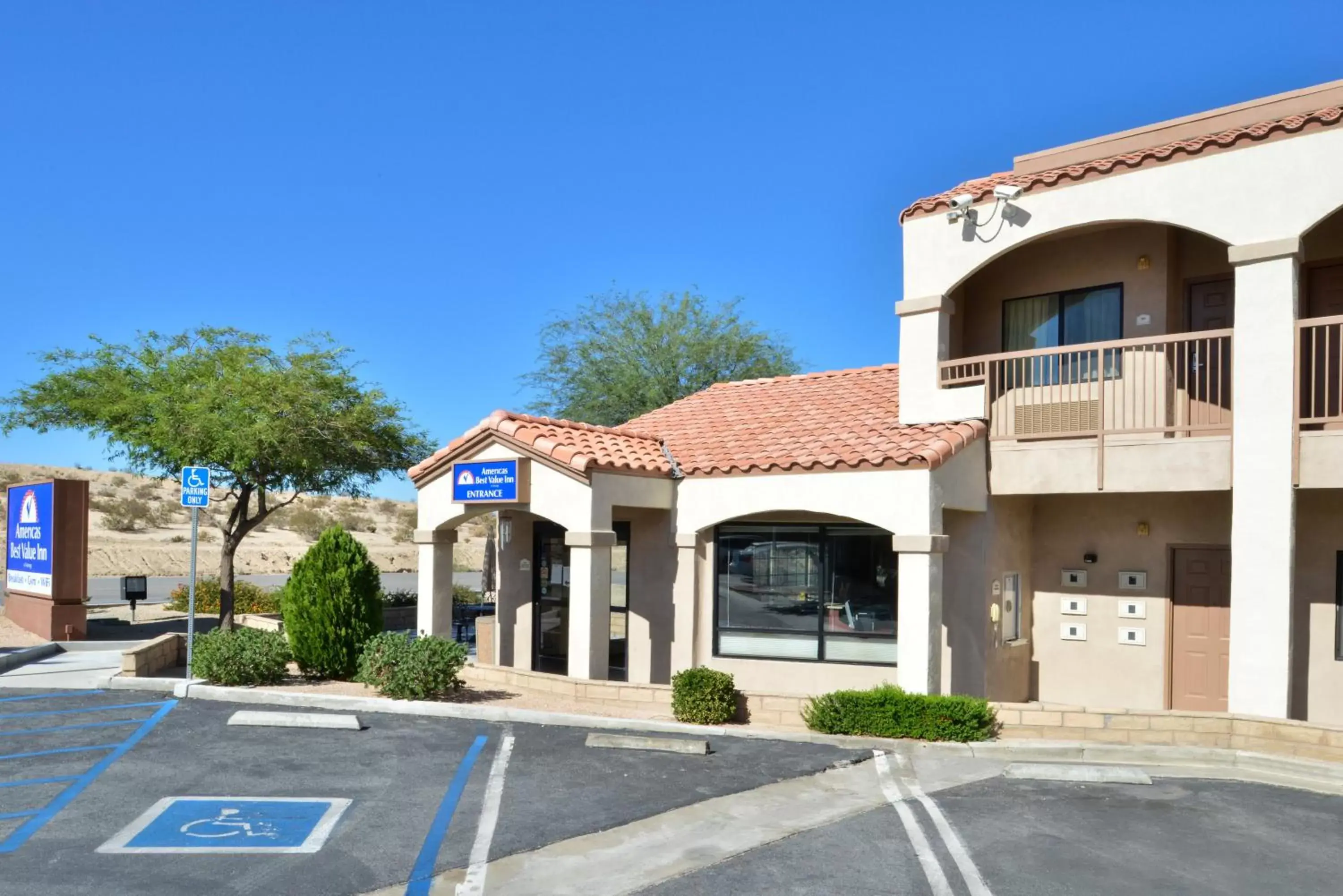 Facade/entrance, Property Building in Americas Best Value Inn - Joshua Tree/Twentynine Palms