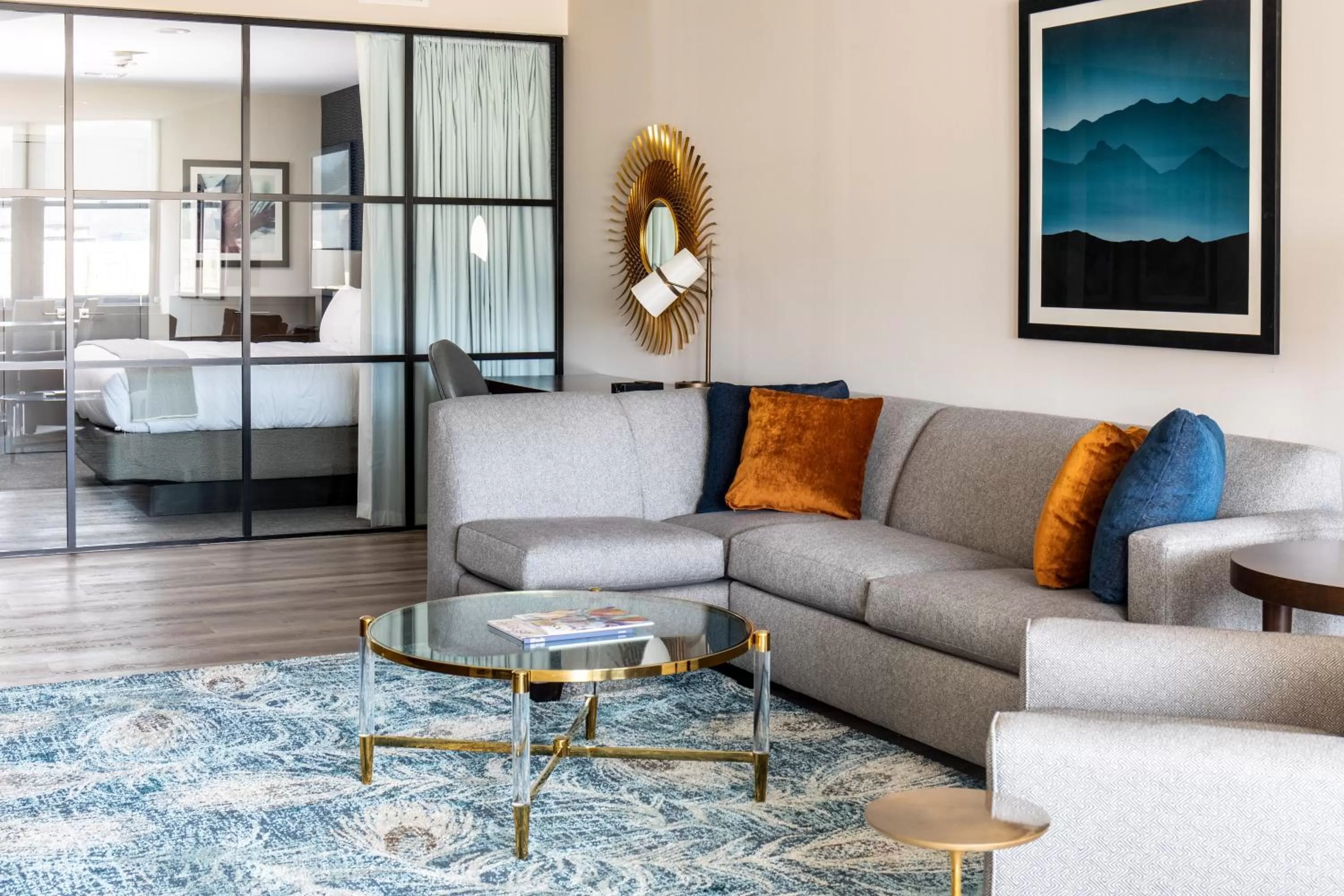 Living room in Haywood Park Hotel, an Ascend Collection Hotel