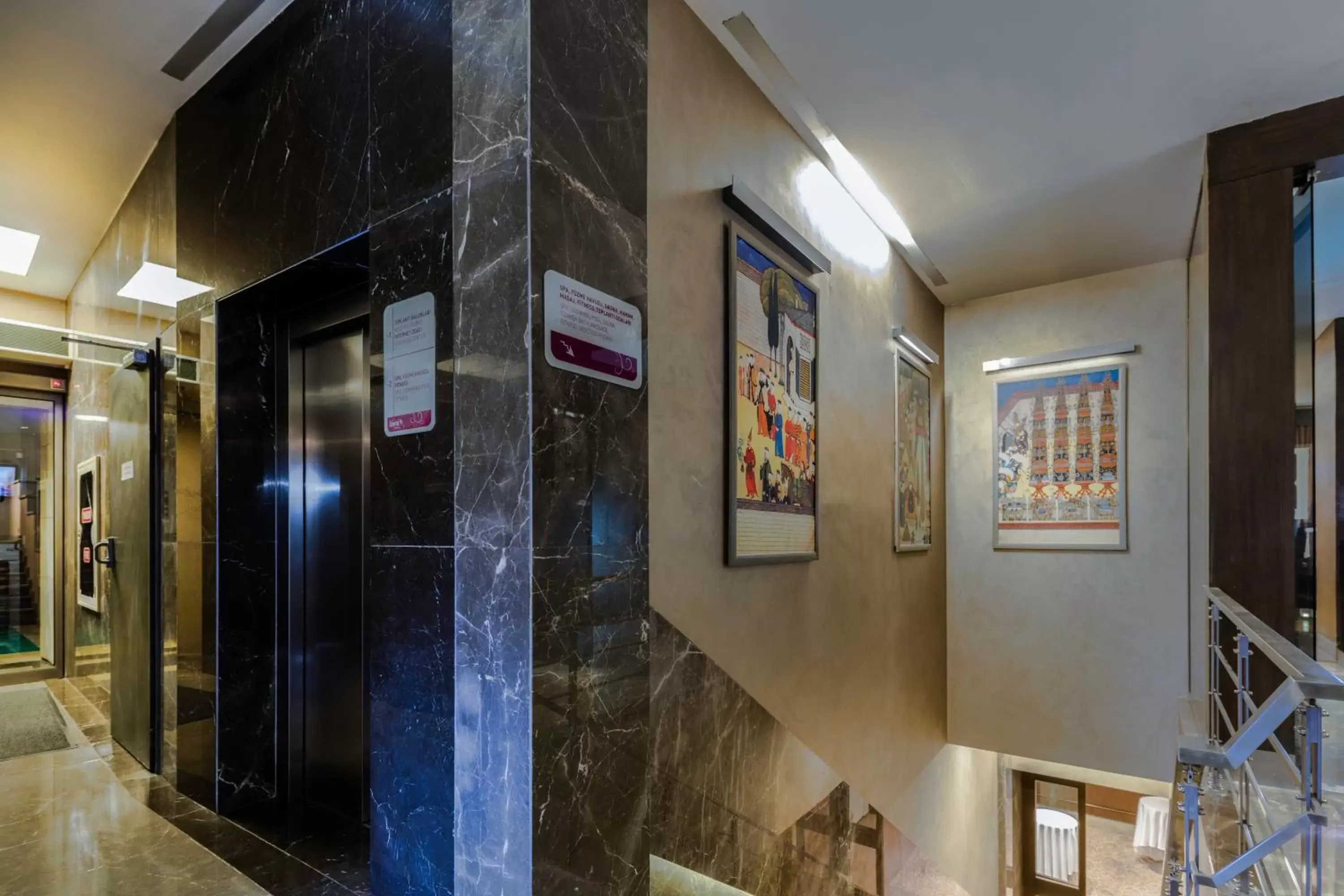 elevator in Levni Hotel & SPA - Special Category