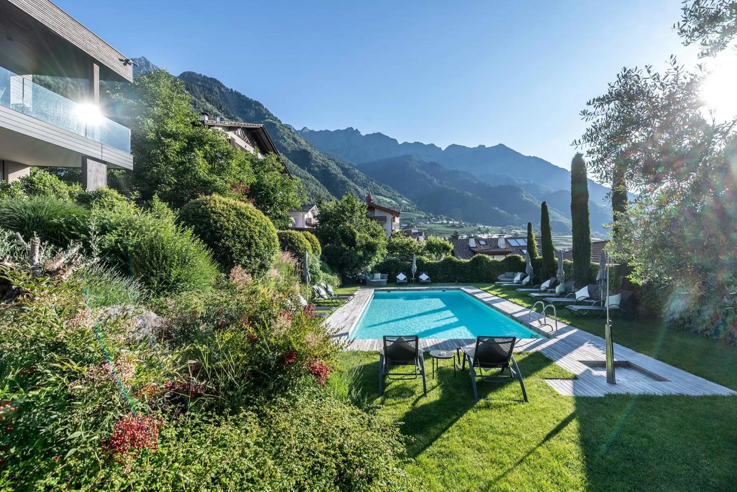 Garden in Mair Am Ort Living Hotel B&B