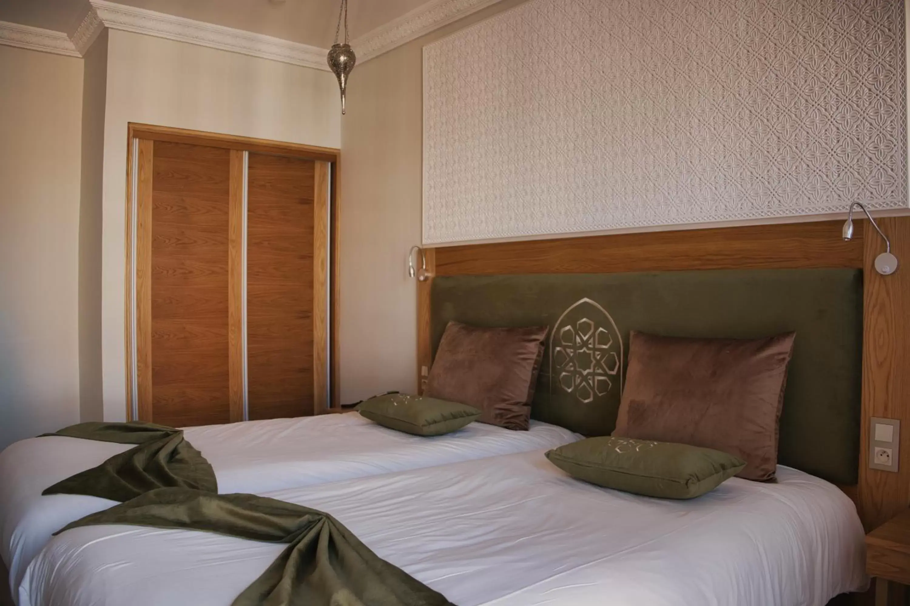 Bed in Diwane Hotel & Spa Marrakech